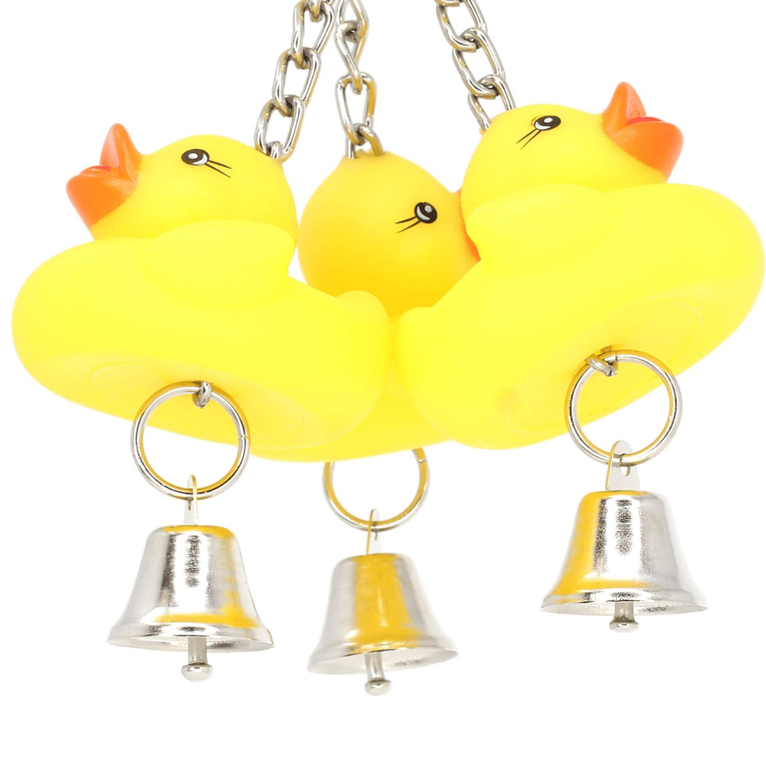 Bonka Bird Toys 922 Ducky Ringer Bird Toy Parrot cage Toys Cages Cockatiel Conure Toys Parakeet