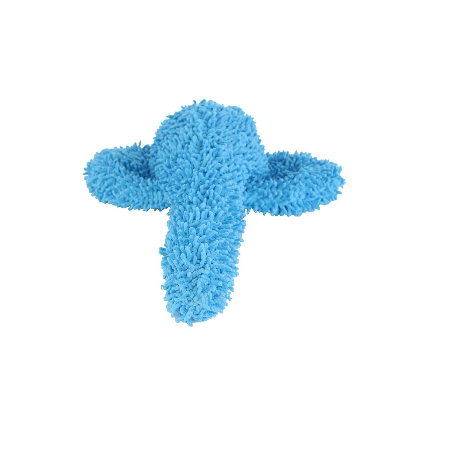 MIGHTY- Microfiber Ball- Medium- Stingray - Made with Squeaker Balls and Minimal Stuffing. Strong & Tough. Interactive Play. Dog Toy Machine Washable & It Floats