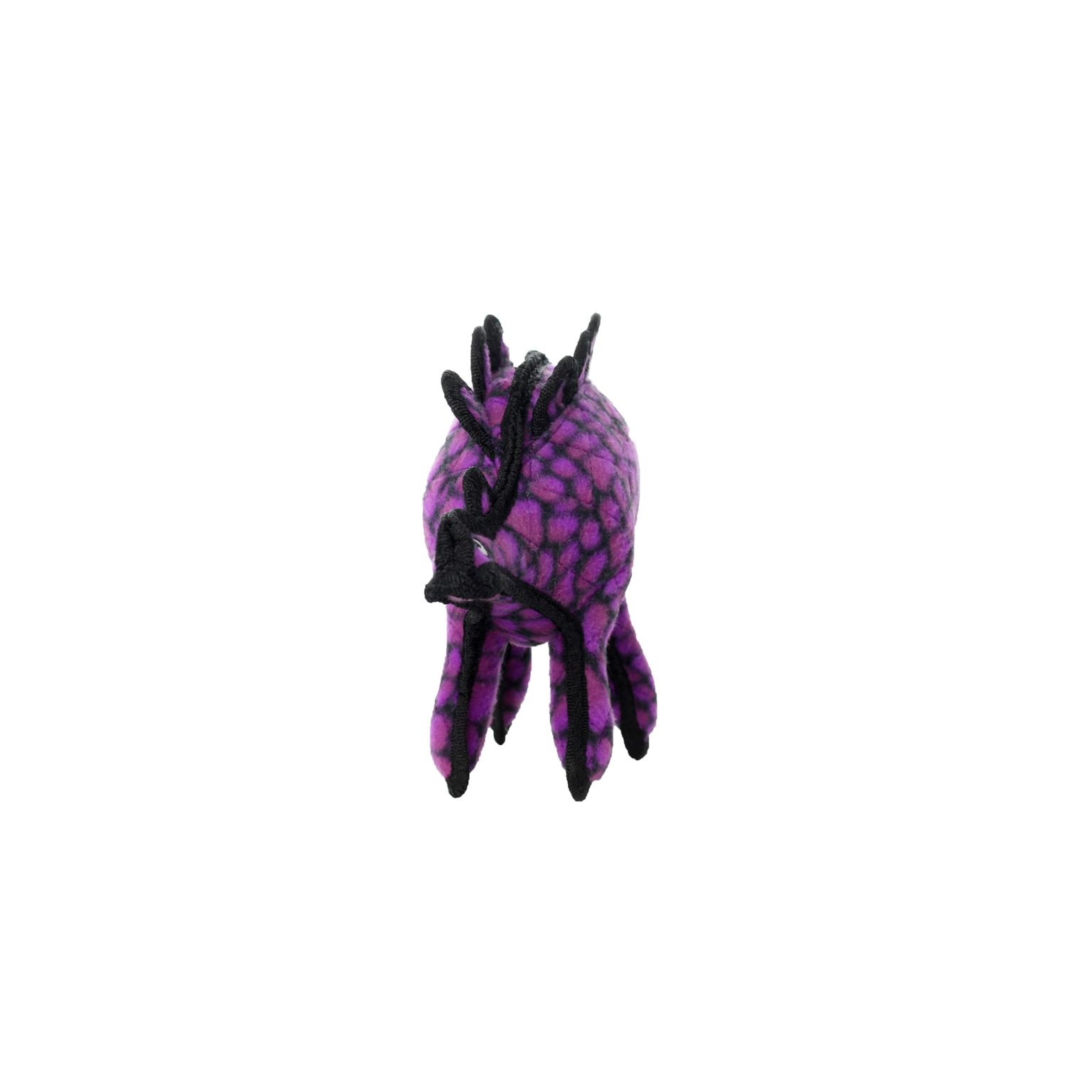 TUFFY - World's Tuffest Soft Dog Toy - Junior Dinosaur Stegosaurus- Squeakers- Multiple Layers. Made Durable, Strong & Tough. Interactive Play (Tug, Toss & Fetch). Machine Washable & Floats