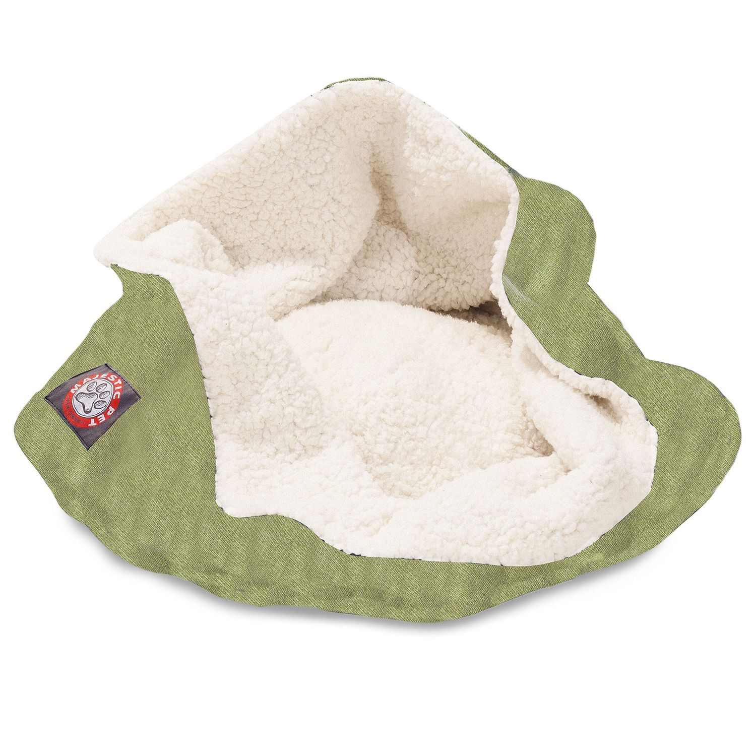 Majestic Pet 17 inch Villa Navy Burrow Cat Bed