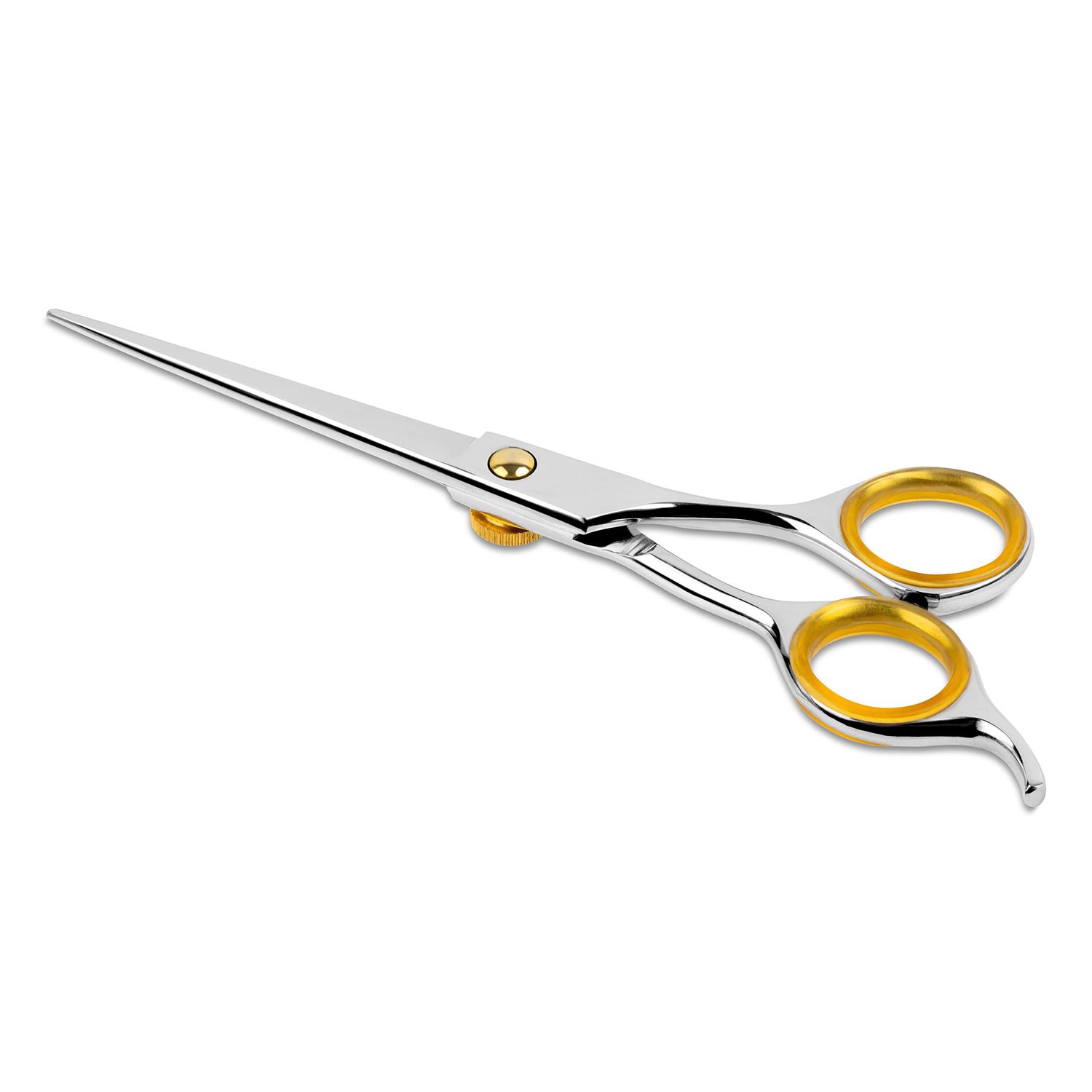 Sharf Gold Touch Pet Grooming Shear | Straight Cat & Dog Grooming Scissors | 6.5 Inch | 440c Japanese Stainless Steel Pet Dog Shearing Scissors | Animal Shears with Removable Comfort Rings