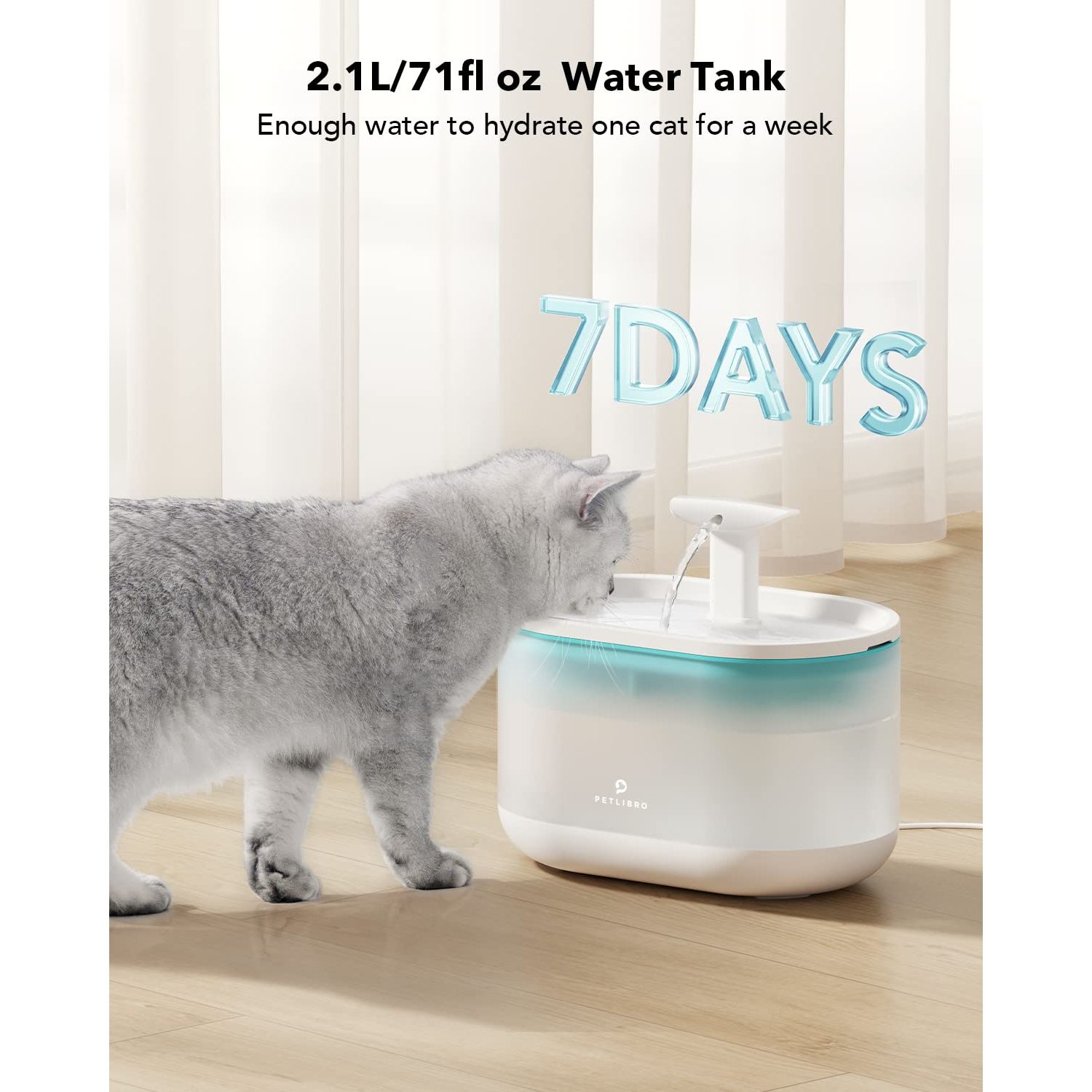 PETLIBRO Replacement Pump for Cat Water Fountain, Super Quiet Pump for Pet Water Fountain Dog Water Dispenser PLWF002 Visit the PETLIBRO Store