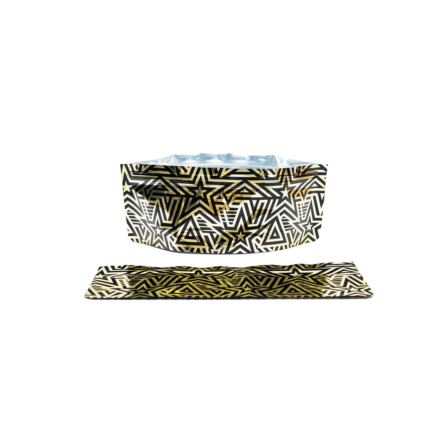 MODGY Collapsible Dog Food Bowl Dish, Reusable, Plastic Travel Size, Portable Container, Camping, Hiking, Car, Road Trip Essential, Cute Pattern, Dogstar, Pack of 2