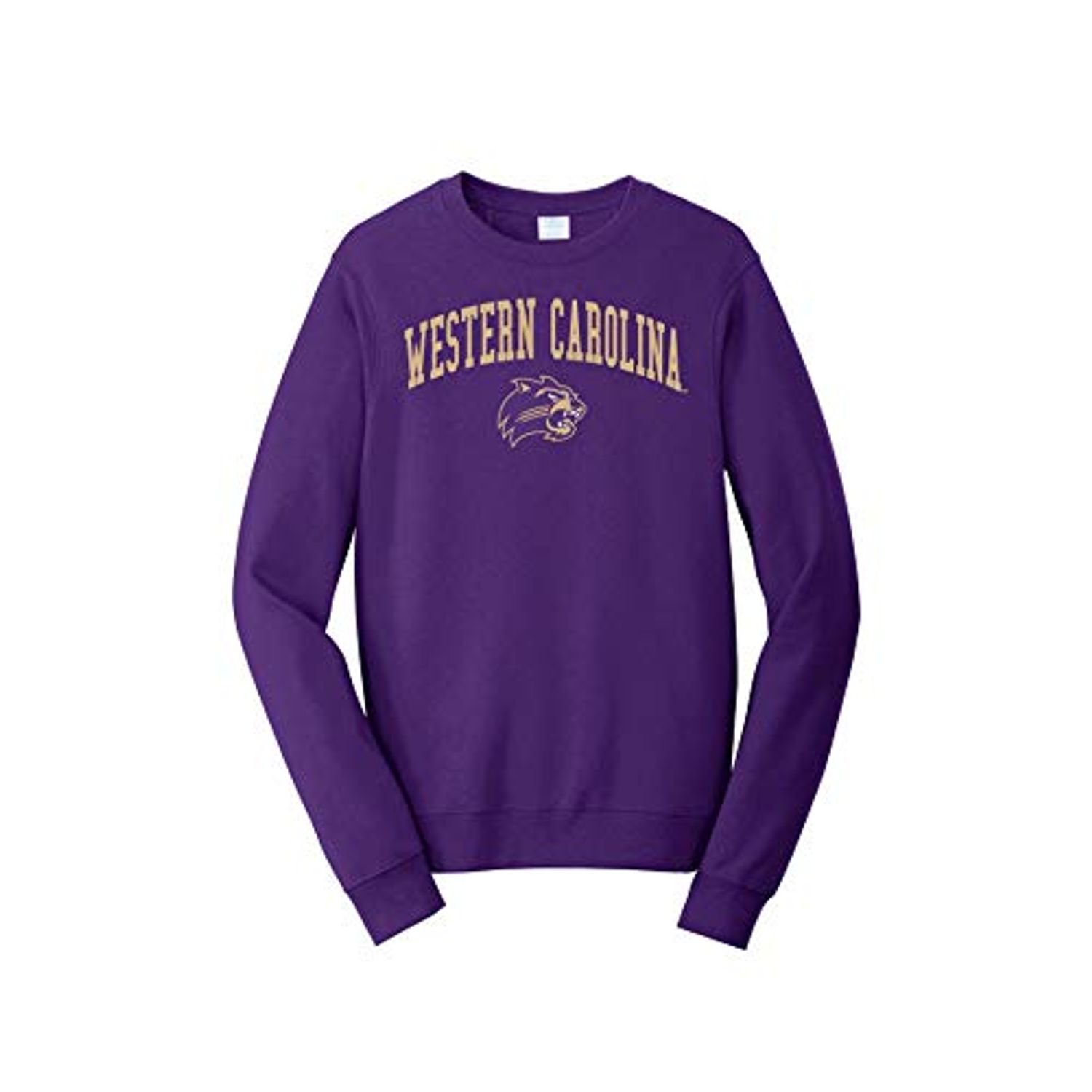 J2 Sport WCU Western Carolina University Catamounts NCAA Jumbo Arch Unisex Crewneck Sweatshirt