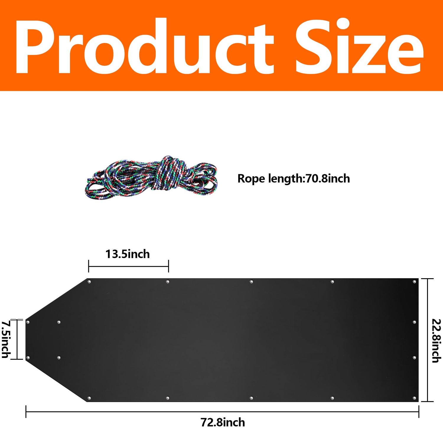 Tlswshsy Deer Drag Sleds-Multi-Purpose Utility Sled for Hauling Ice Fishing Supplies, Fire Wood, Duck Hunting, Fishing Gear and Accessories (1)