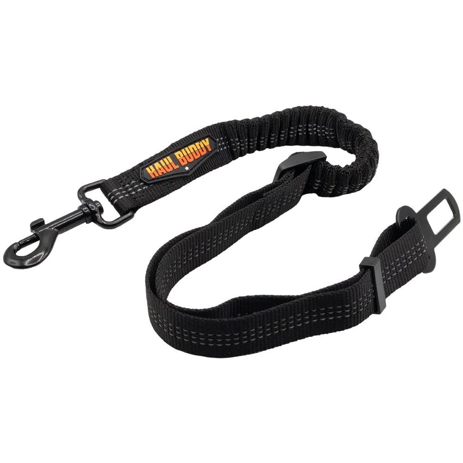 Mytee Products Medium Breed Adjustable Dog Collar, Nylon Car Seat Belt Harness, and Poop Bag Holder Set for Male Female Dogs - Neoprene Padded Collar, Leak-Proof Waste Bag Dispenser