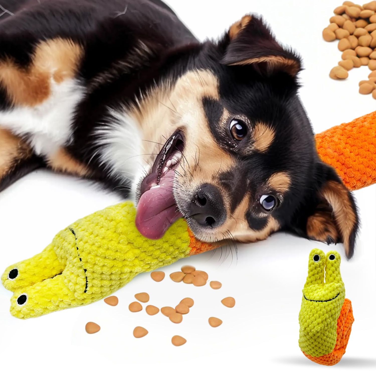 REFEVENO Squeaky Dog Toy Puzzle Toy IQ Training, Plush chew Toy for Small Medium and Big Dogs for Indoor Playing Toys