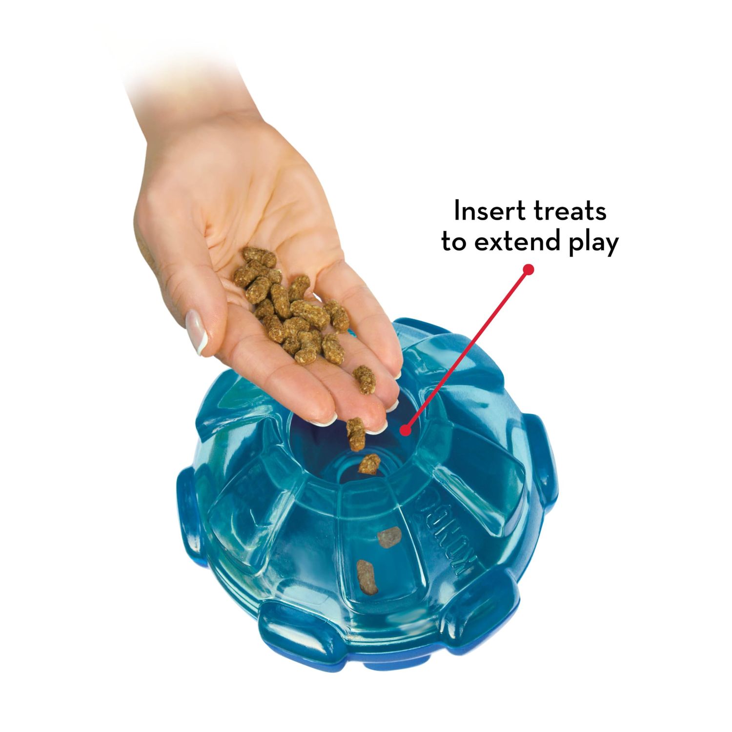 KONG Company 38703434: Rewards Ball Treat Dispenser Dog Toy, Sm
