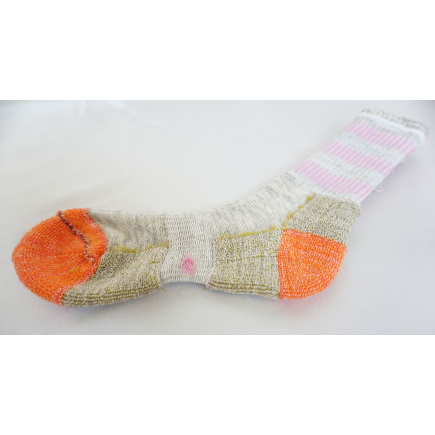 SEOULSTORY7 5Pack Women's Multi Performance Padded Hiking/Outdoor Crew Socks 5Pack Assortment Solid3P /Stripe2P Small