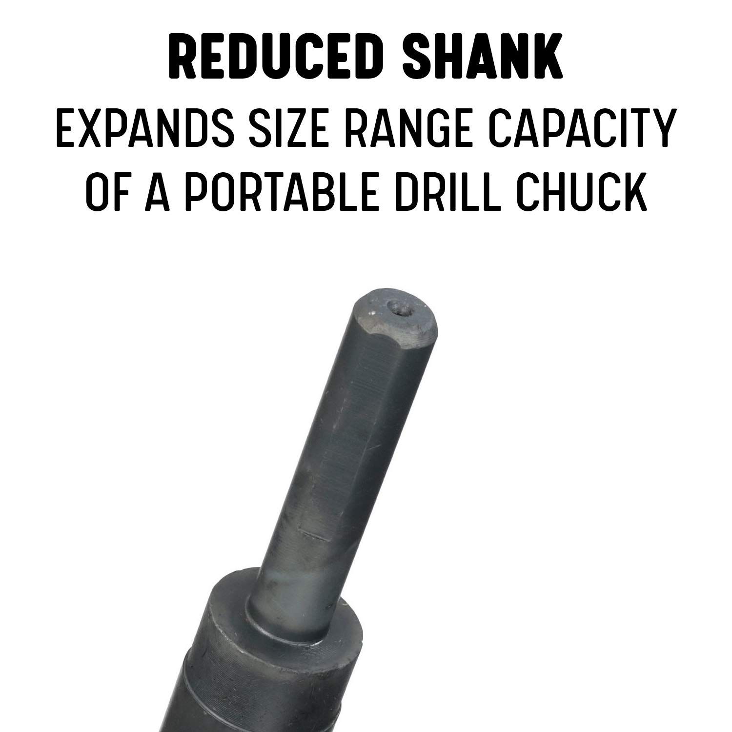 Drill America 1-37/64" High Speed Steel Reduced Shank Drill Bit with 3/4" Shank, DWDRSD Series