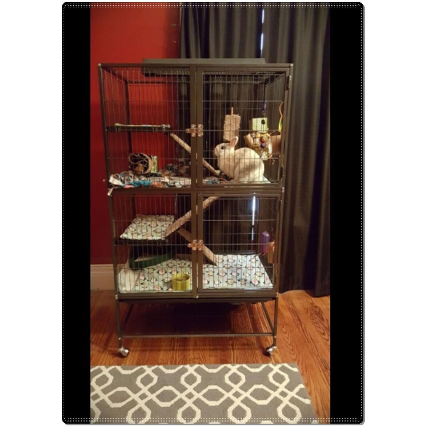 Large Ferret Cage Chinchilla Rabbit Hamster Guinea Pig Rat Iguana Sugar Glider
