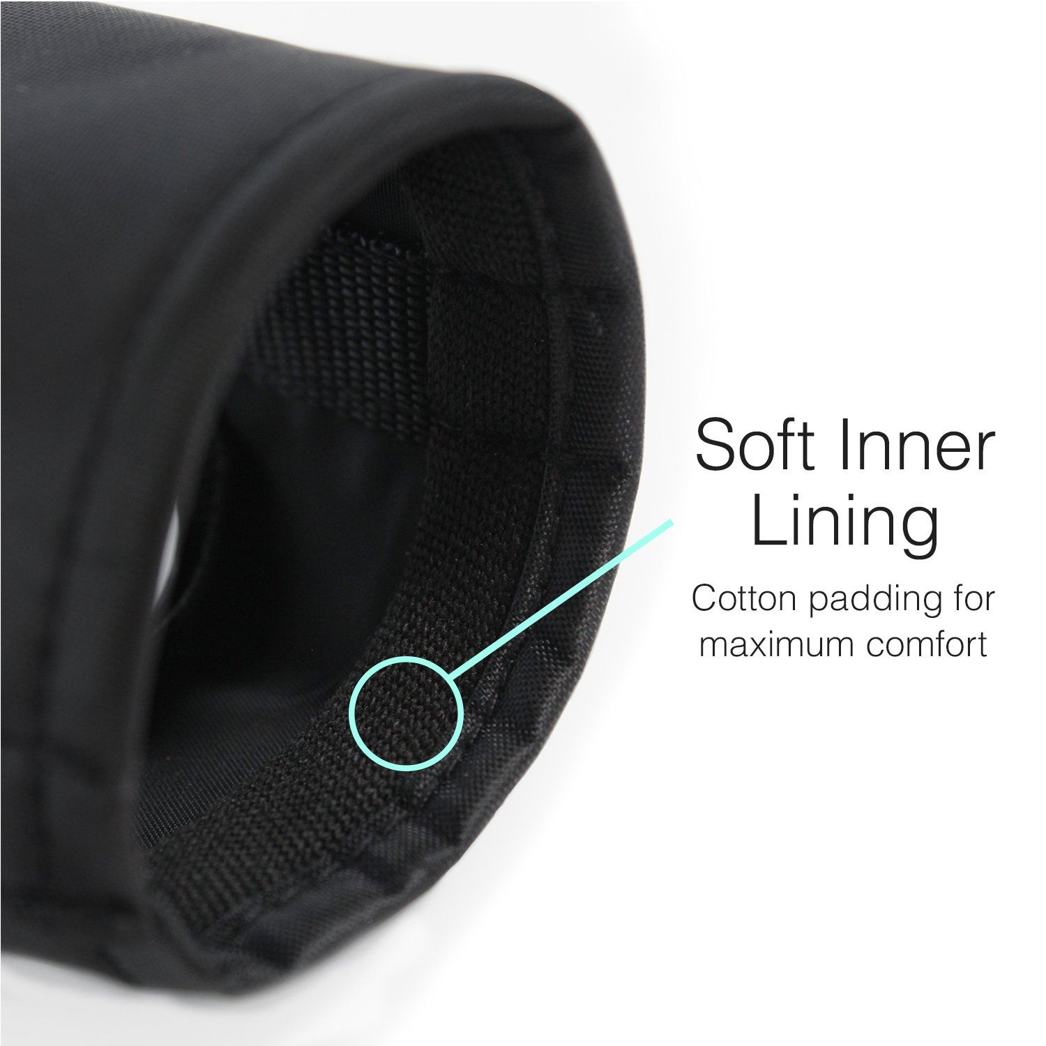 Downtown Pet Supply - Quick-Fit Dog Muzzle for Grooming - Pet Care & Dog Grooming Supplies - Soft Nylon Muzzle with Safety Buckle - Size 3 - Muzzle for Medium Sized Dog