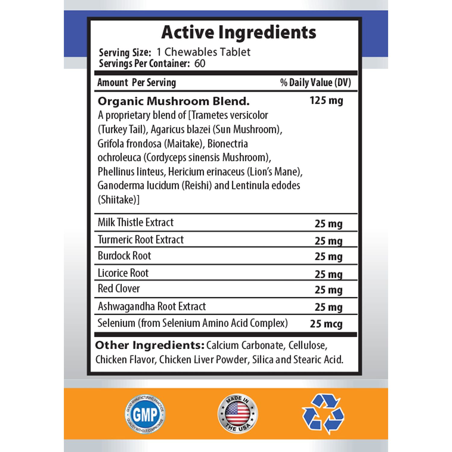 Canine Immune Booster - PET Immune Support - Dogs and Cats - VETS Choice - Chews - Licorice for Dogs - 2 Bottles (120 Treats)
