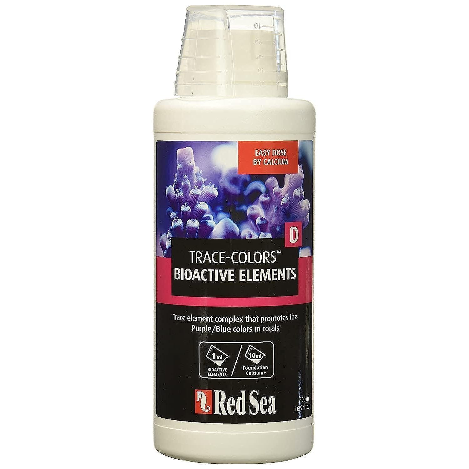 Red Sea Fish Pharm ARE22073 Reef Colors Bioactive Minerals Supplement-D for Aquarium, 500ml