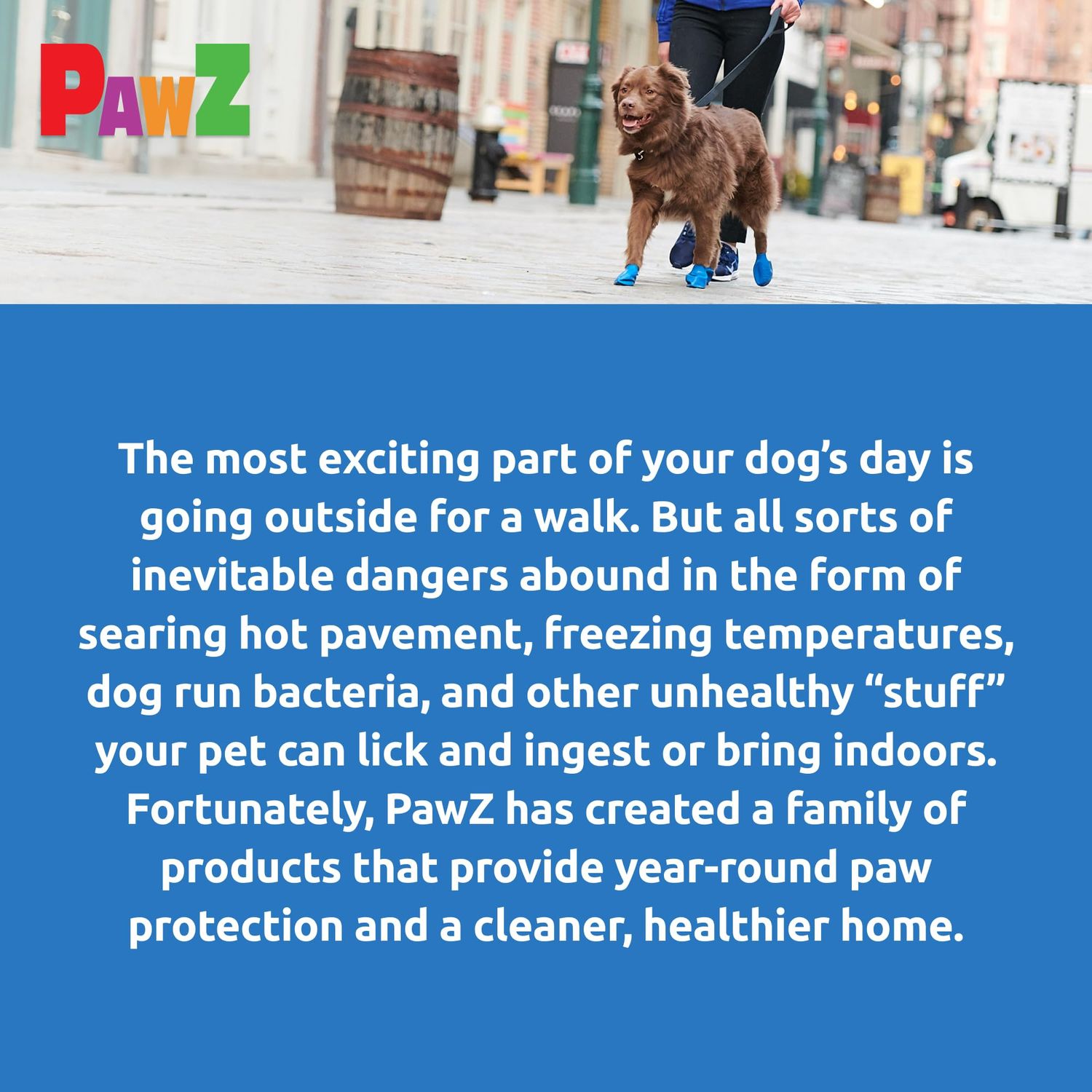 PawZ Rubber Dog Boots for Paws up to 3", 24 Total (2 Packs of 12) - All-Weather Dog Booties for Hot Pavement, Snow, Mud, and Rain - Waterproof, Anti Slip Dog Socks - Medium, Black