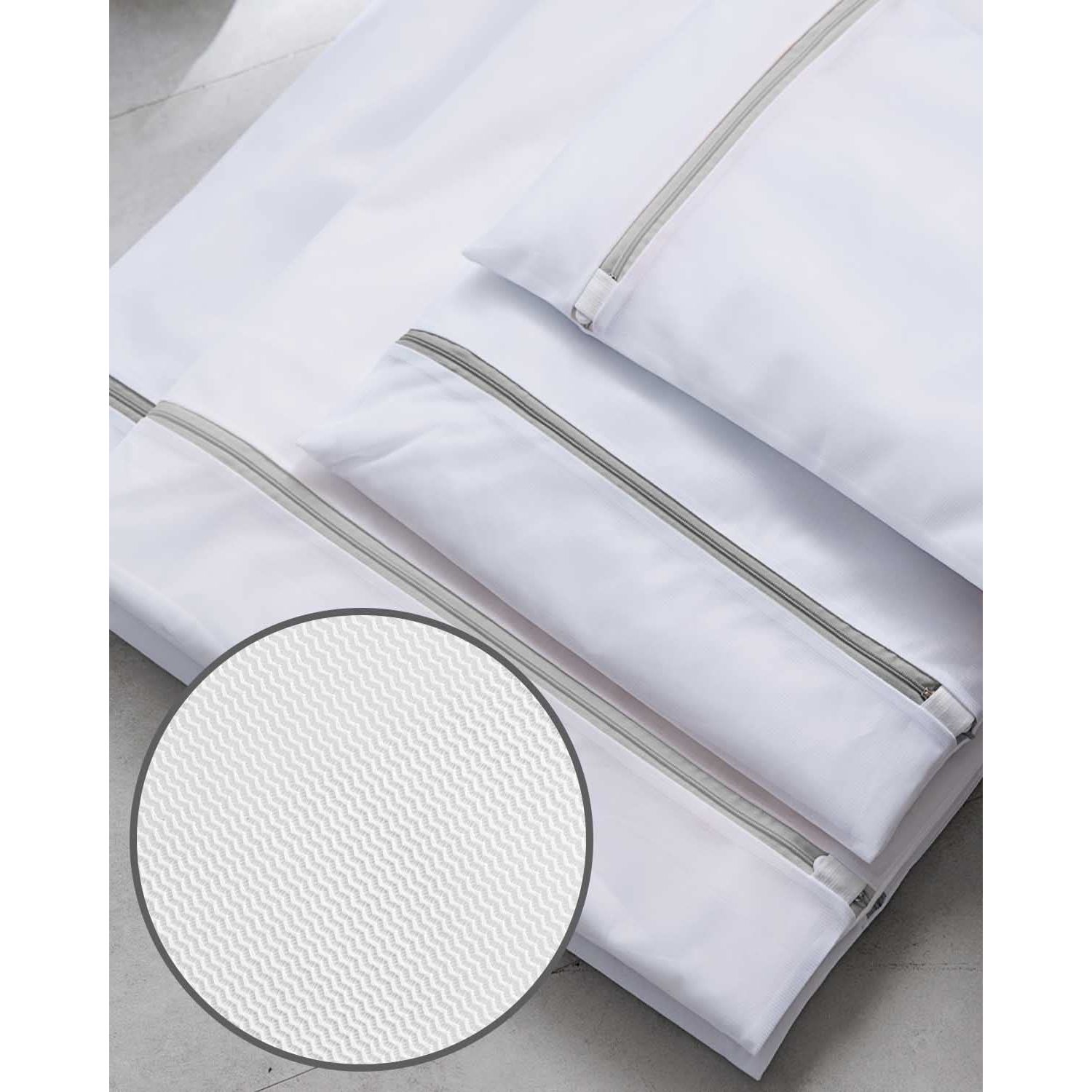 Lingerie Bags for Washing Delicates,Small Fine Mesh Laundry Bags,3Pcs(1 Large,1 Medium,1 Small)