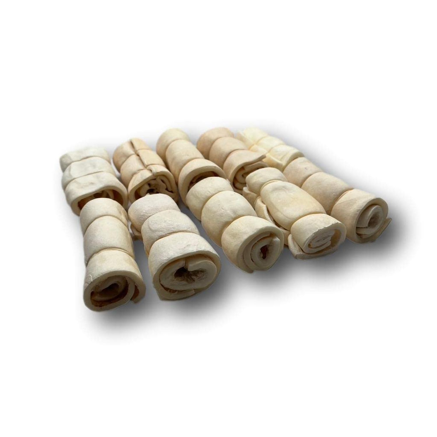 Top Dog Chews – 3” Mini Cheek Rolls, 10 Pack, Long Lasting Dog Bones for Aggressive Chewers, Rawhide Free Dog Treats