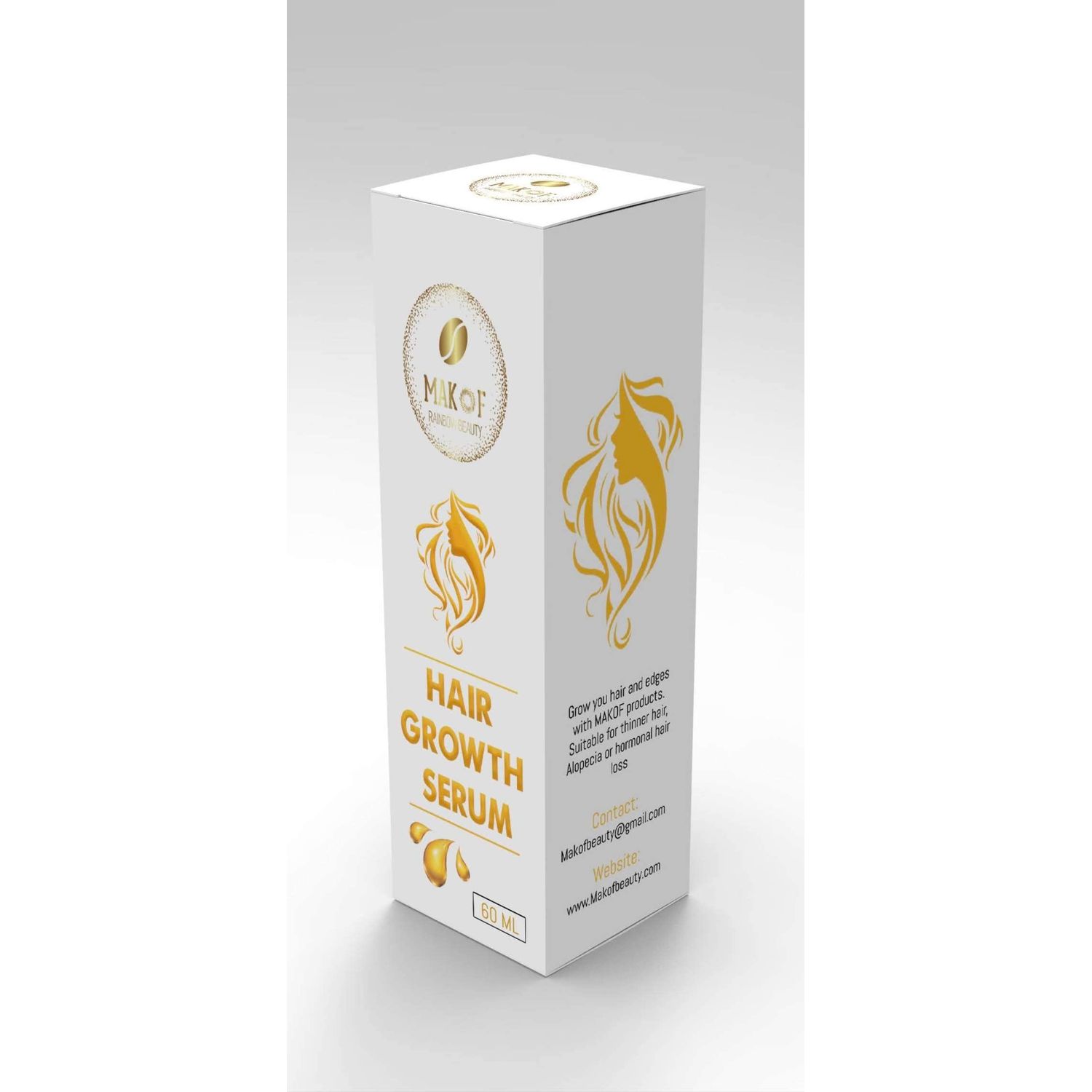 Edges Growth Serum. Great for loss of edges, edges loss from tight braids, wigs and glue. Formulated with naturals oils to regrow hair line, Increase Hair Density around edges. over 52 herbs & oils.