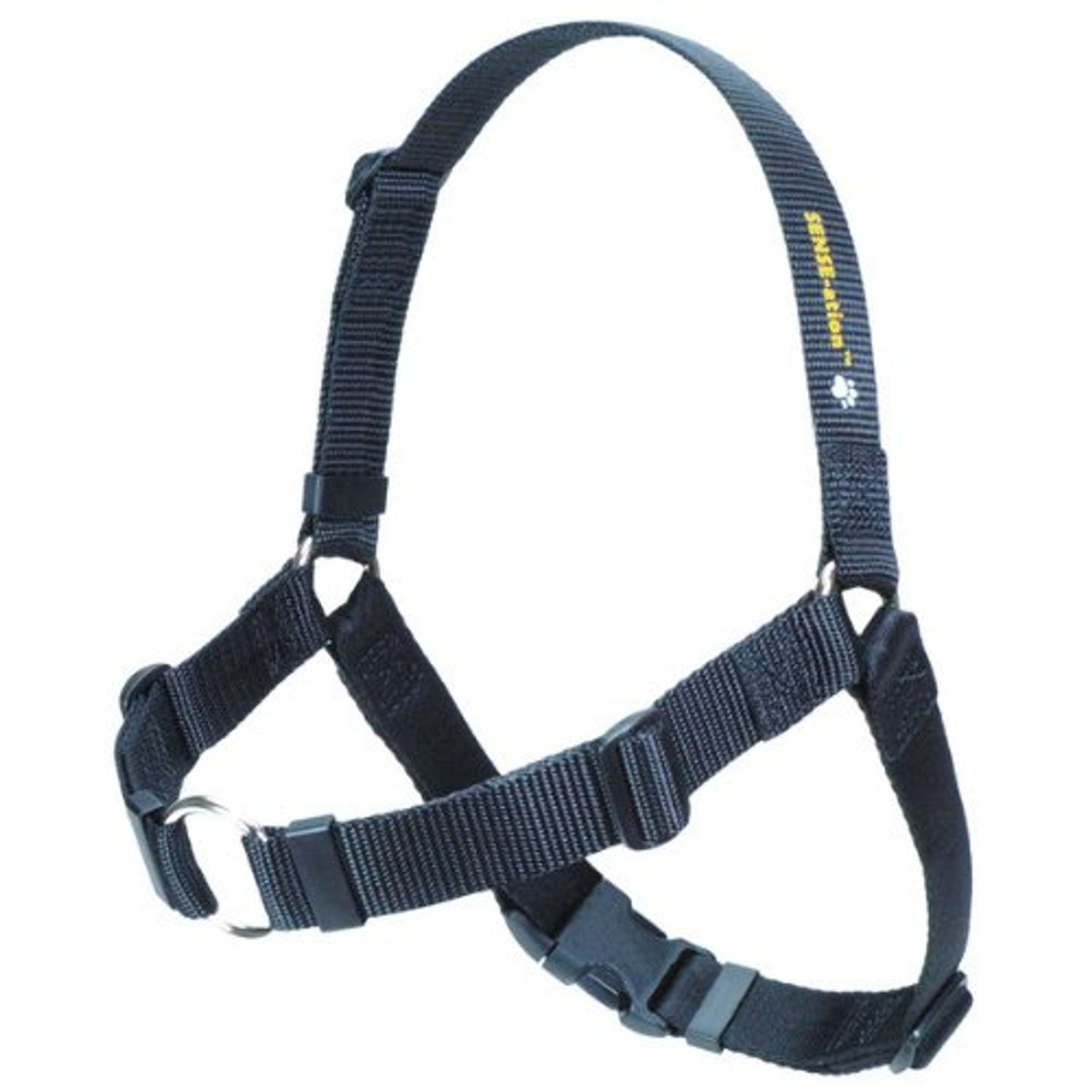 The Original Sense-ation No-Pull Dog Training Harness (Black, Extra Large)