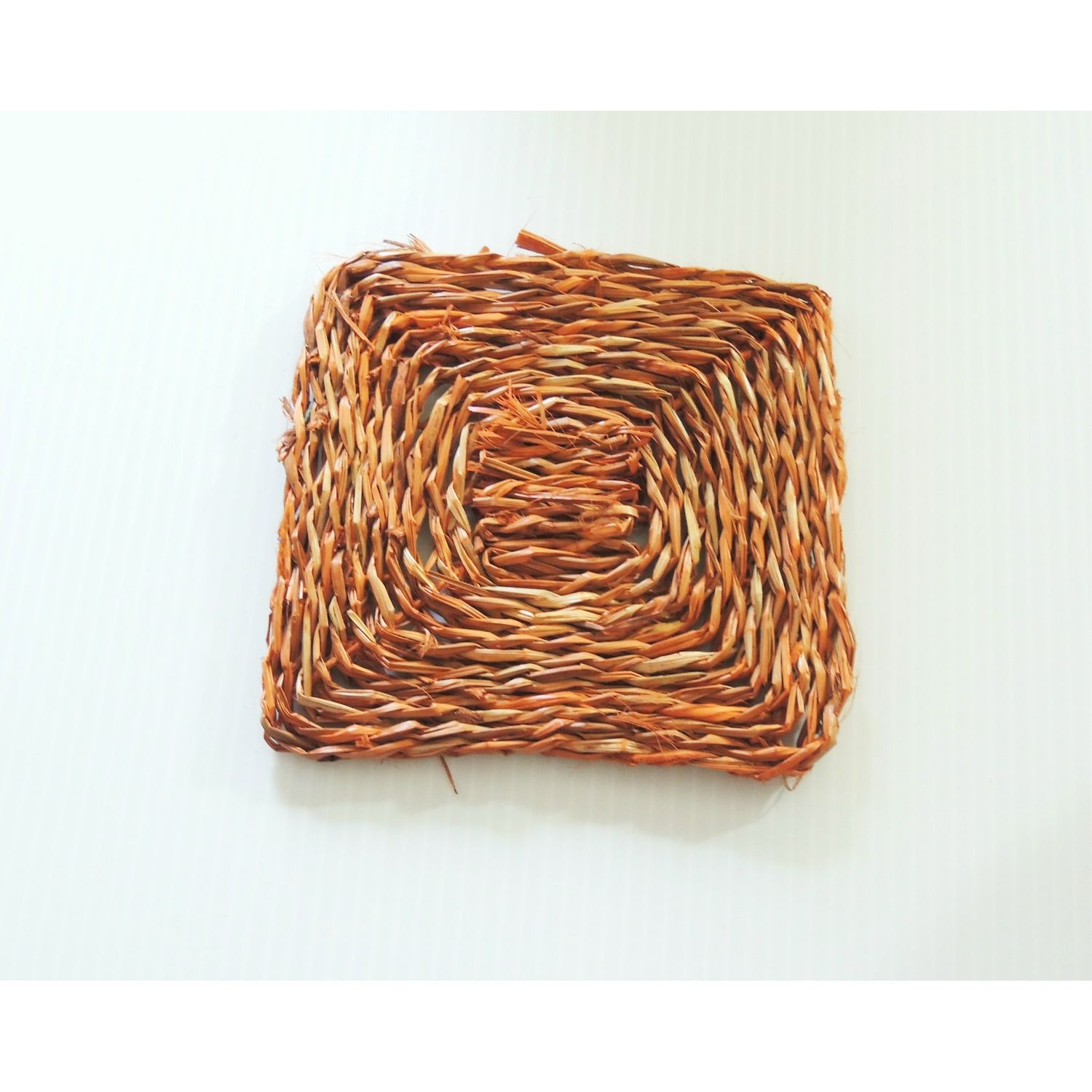 2 6" Seagrass Mats Bird Toy Parts Natural Colored