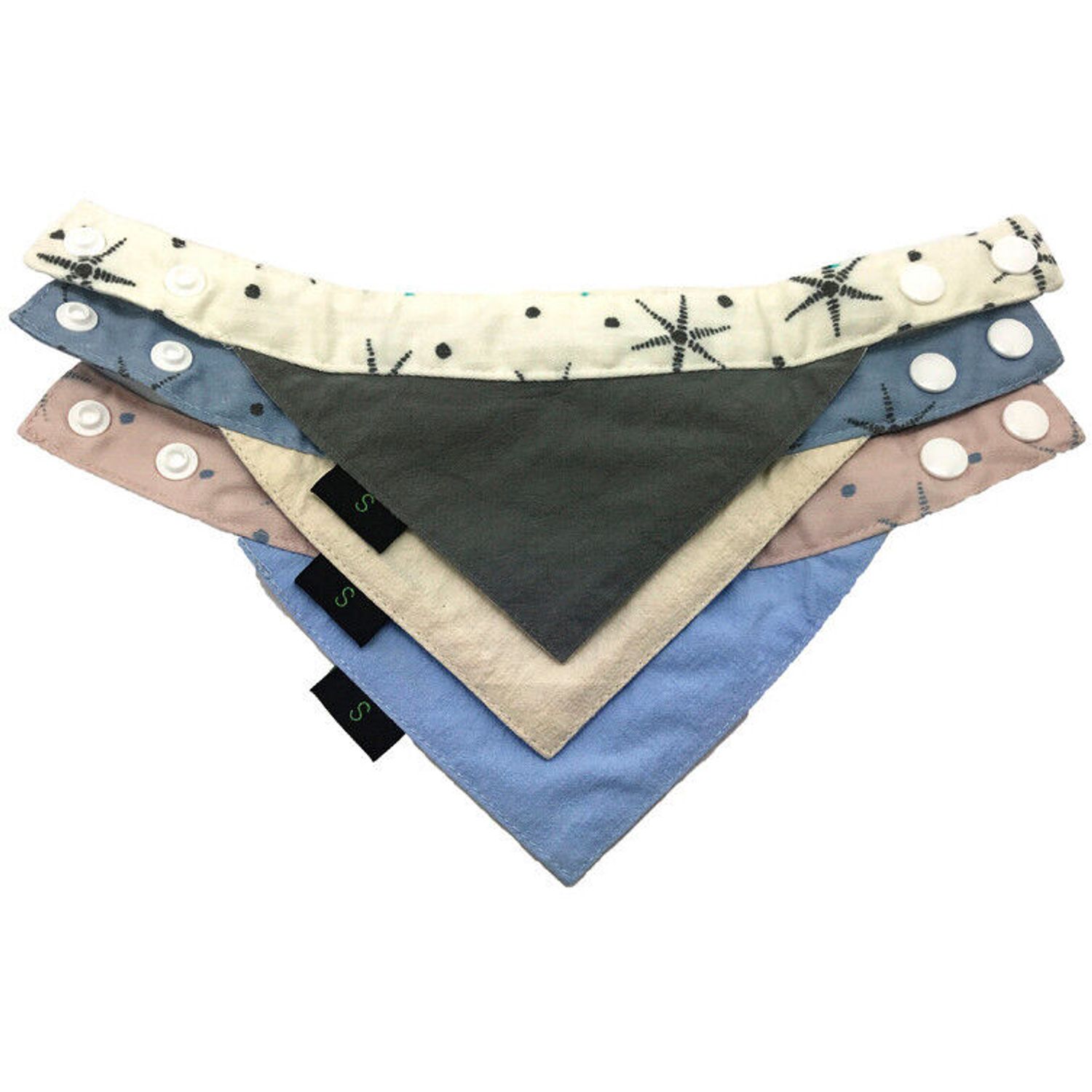 Ambaby 2pc-Set S/M/L Dog Harness Vest/Bandana/Leash Set Print For Pet Puppy Cat