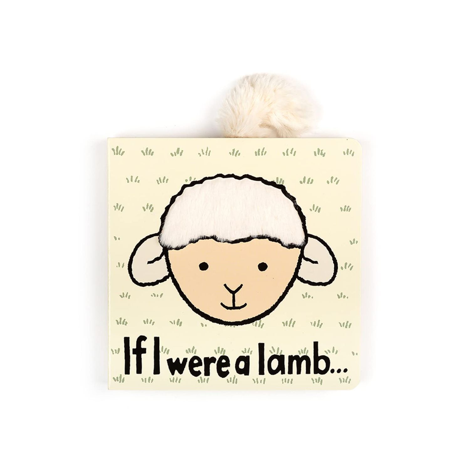 Jellycat If I were a Lamb: A Touch and Feel Board Book Children's Book | Baby Gift