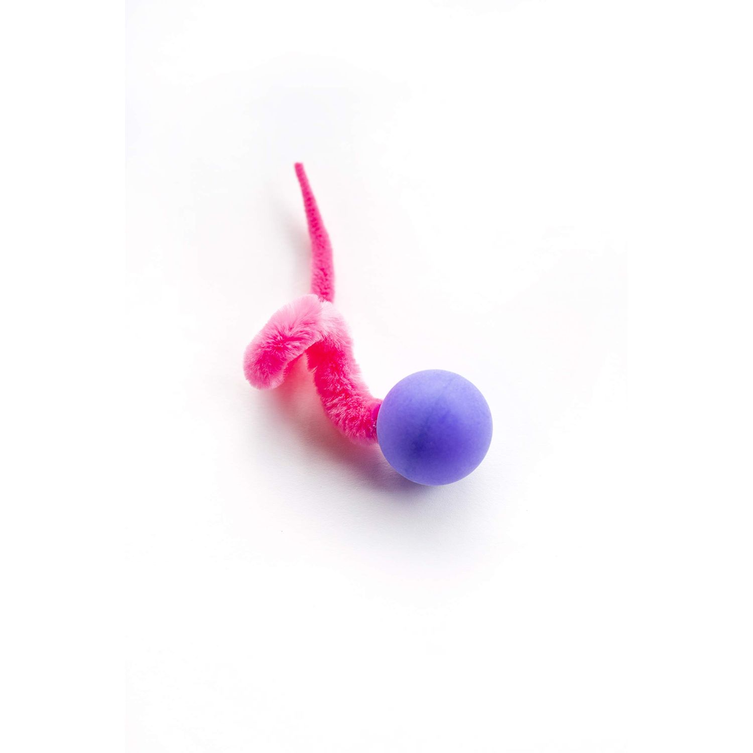 Dezi Roo Interactive Cat Toy Wiggly Pong Ball 2 Pack