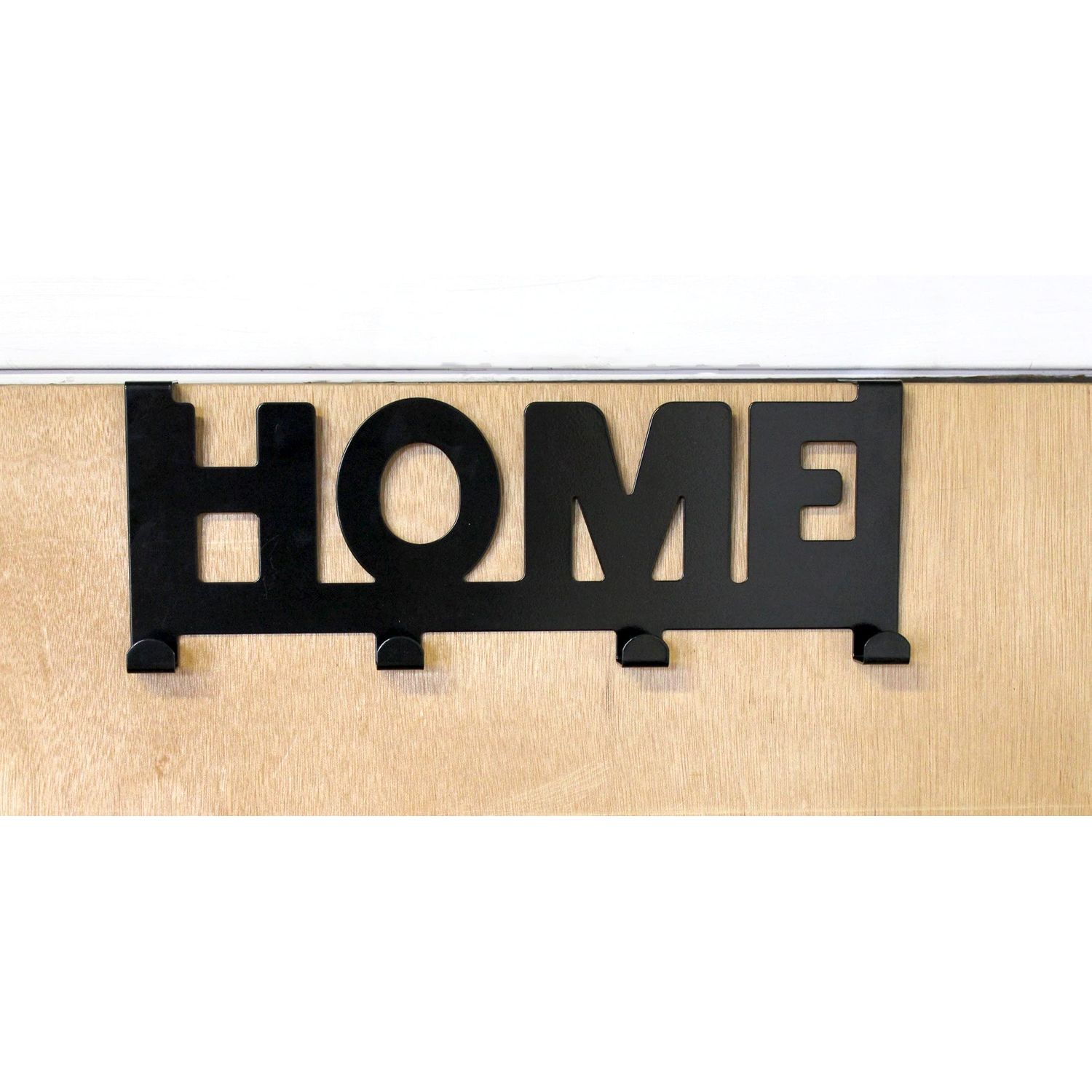 Dependable Industries inc. Essentials Home Over Door Hanger Hook Key Holder Hanging Clothes Coat Bag Robe Towel Bathroom Closet Back of Door Hanger Dog Leash Hanger