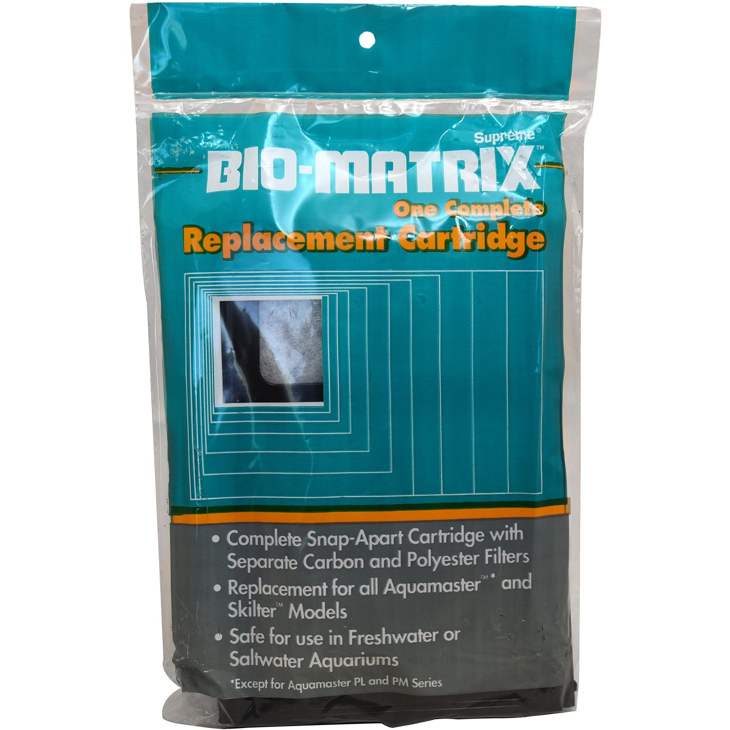 Supreme (Danner) ASP11802 Bio-Matrix Cartridge for Aquarium Filter