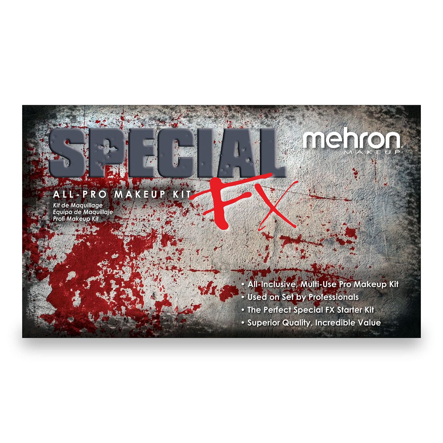 Mehron Makeup Special FX All-Pro Makeup Kit | Complete Professional Stage Makeup Kit | Special Effects Makeup Kit for Theatre, Halloween, & Cosplay