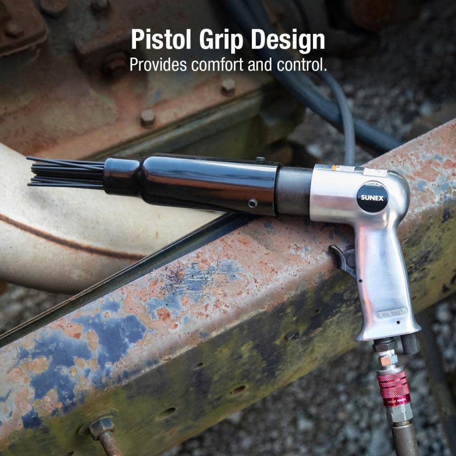 Sunex Tools SX246 Pistol Grip Needle Scaler