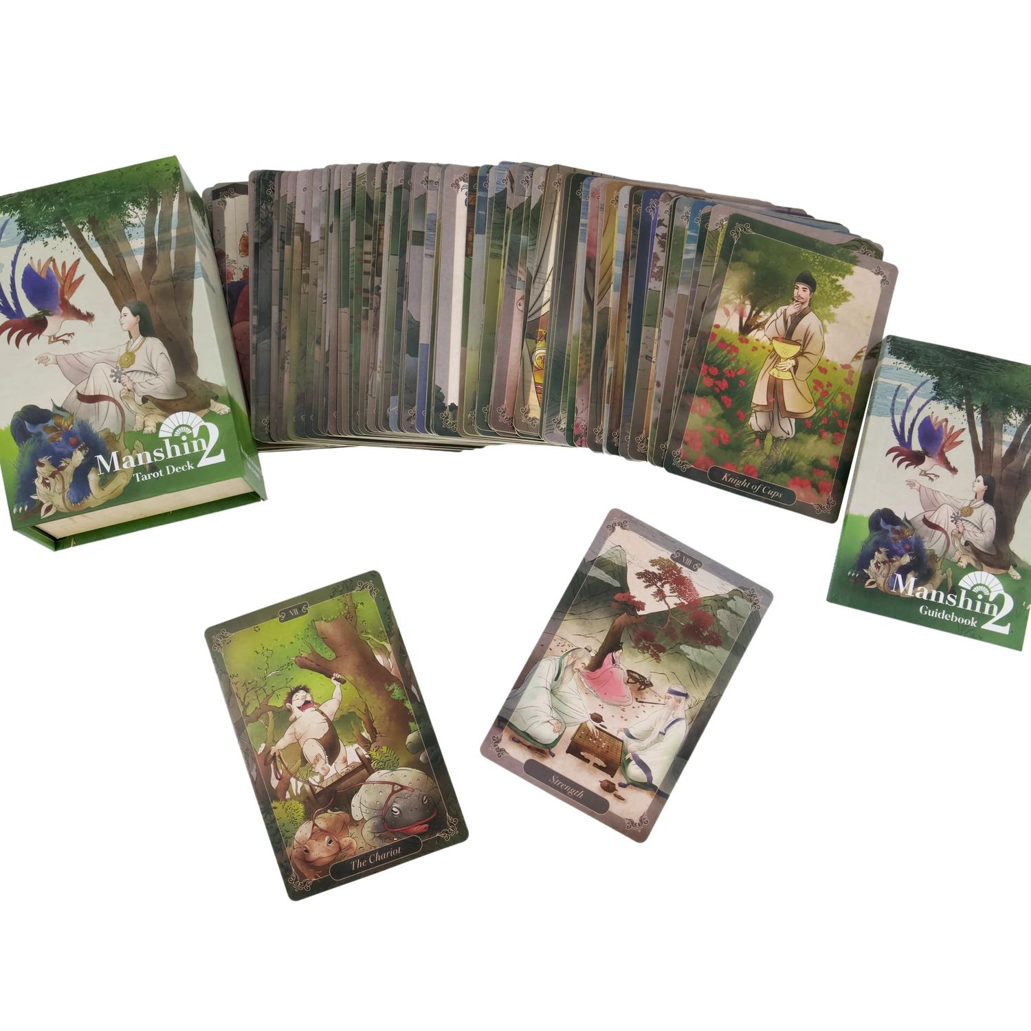 PRIME MUSE Korean Shamanism Manshin2 Tarot Deck with Guidebook Set