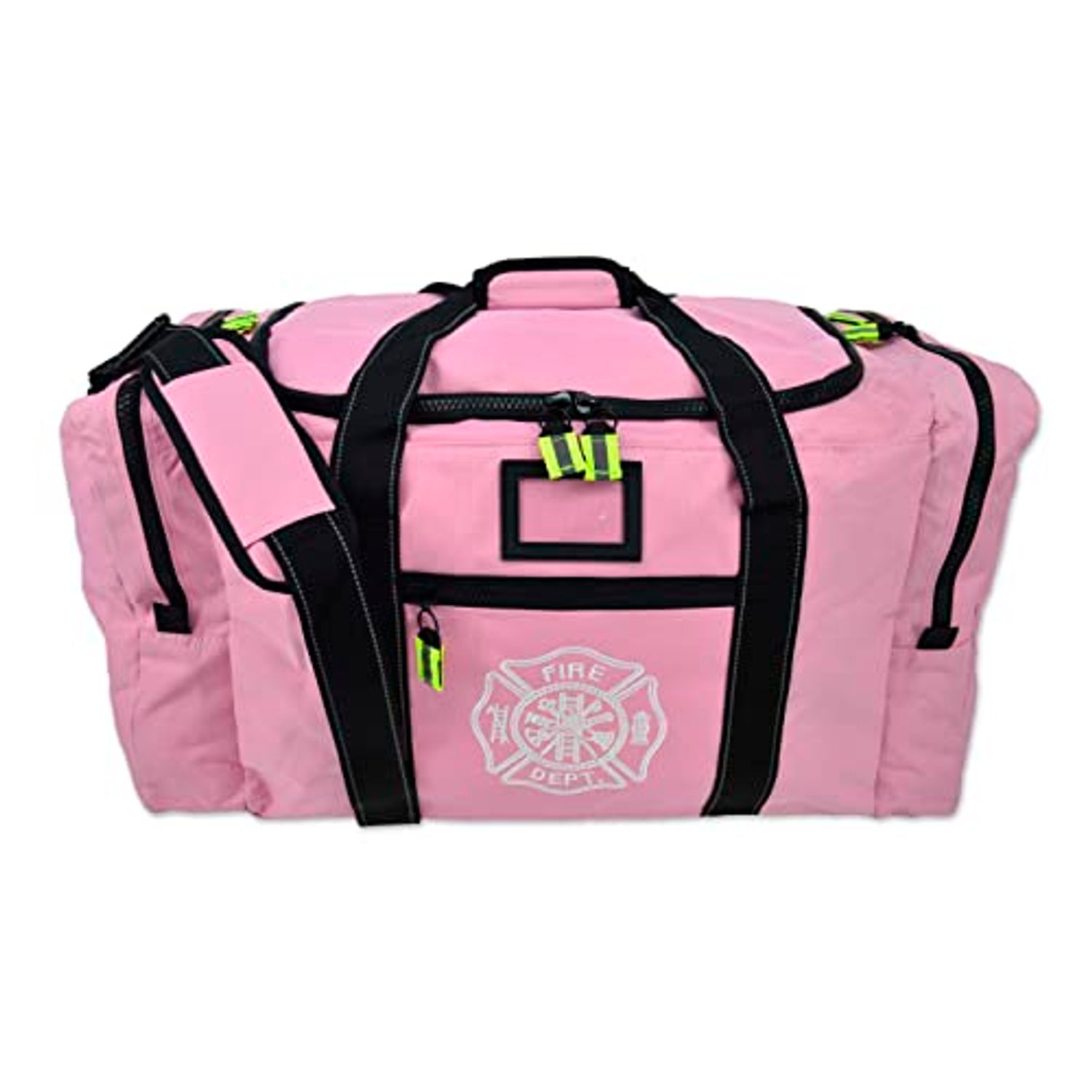 Lightning X Value Firefighter Turnout Gear Bag w/Maltese Cross and Custom Embroidered Name - PINK