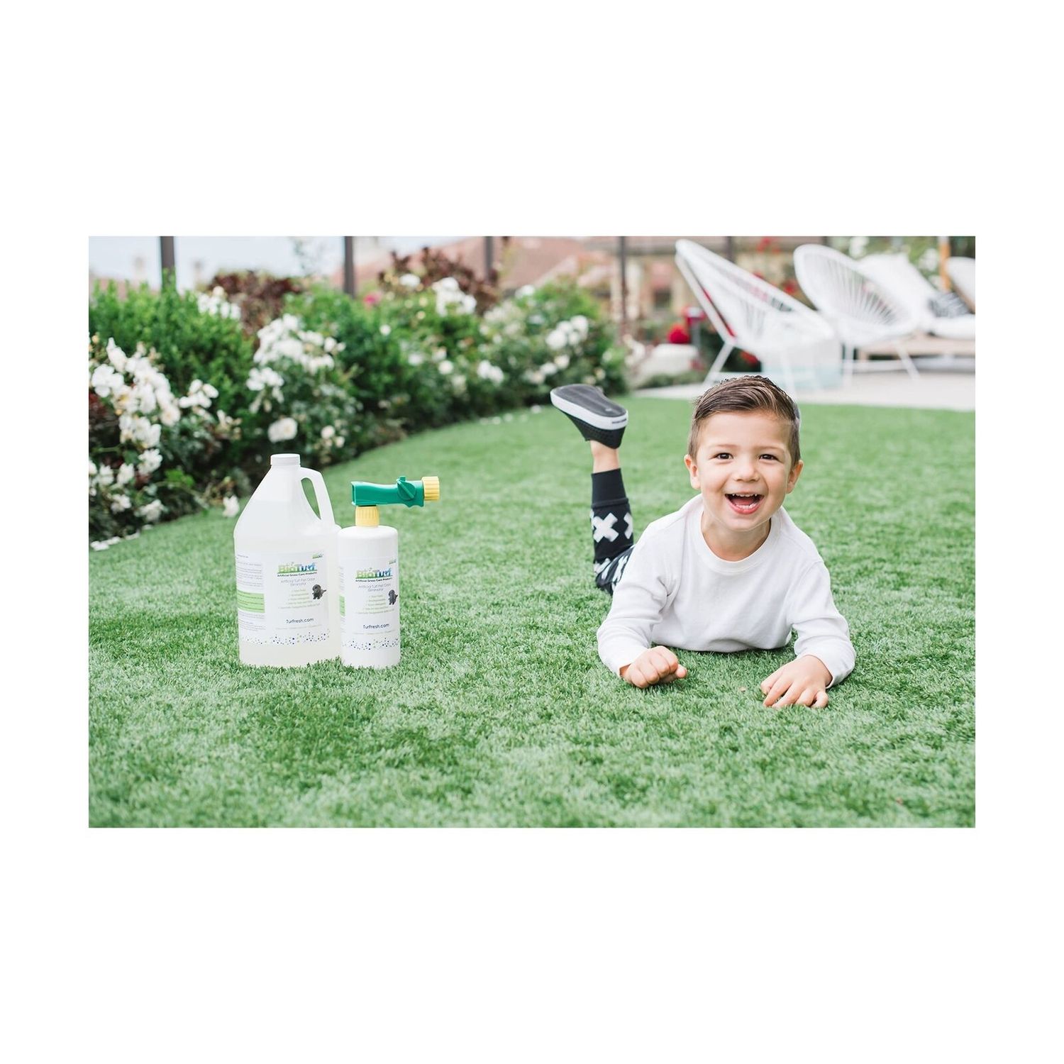 BioTurf BioS+ Artificial Turf Pet Odor Eliminator Concentrate; Organic, Non-T...