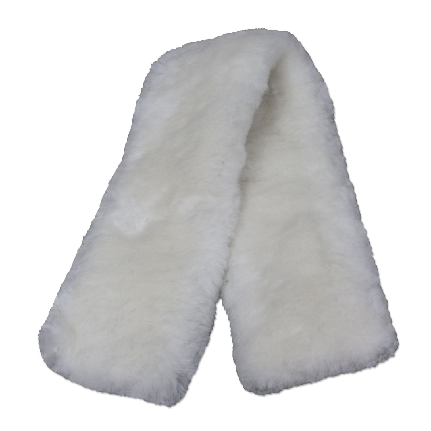 ECP Real Genuine Sheepskin Girth Protection Cover | Helps Prevent Gall Sores Chafes | 36 Inches White