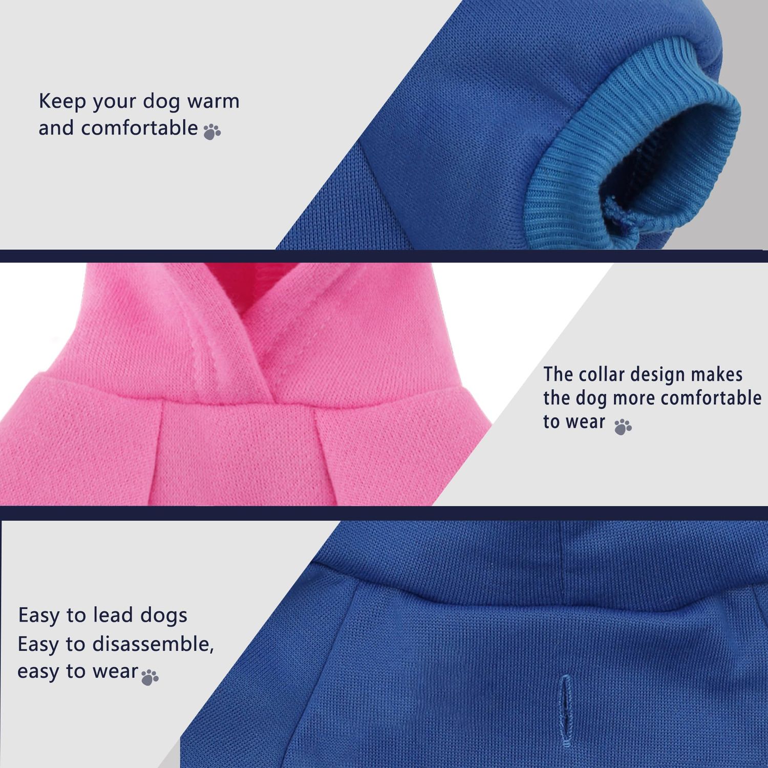 Paiaite Black Chihuahua Dog Hoodie: Keep Your Pup Warm and Stylish with a 'The Dog Face' Printed Sweatshirt Pet Clothes, and Sweater Coat All in One Perfect for Winter and Cool Summer Nights! Black M