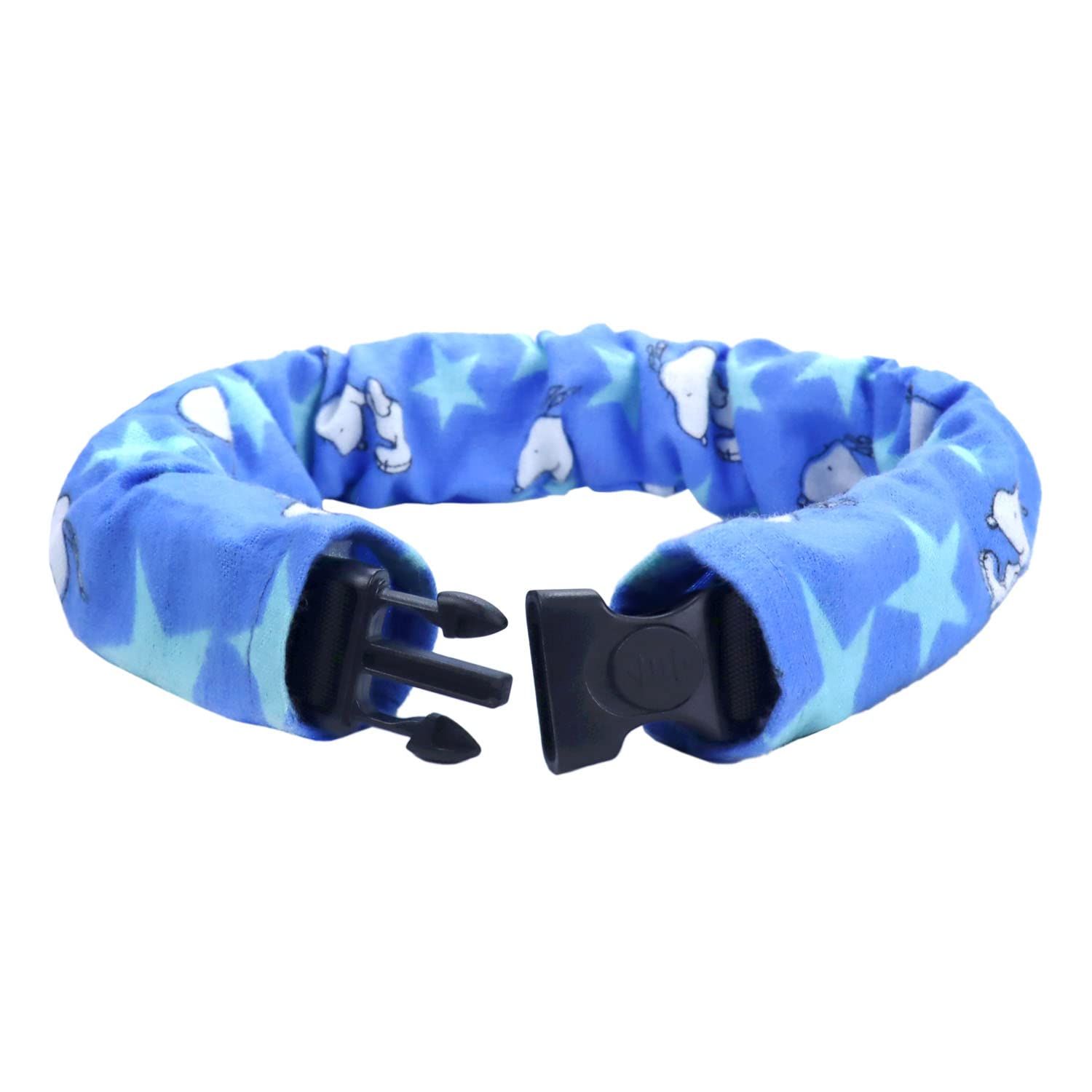 2 Dog Collar Covers for All Length Less Than 27” Collar Scrunchie Decorate Old Worn Collars Protect New One Affordable Stylish