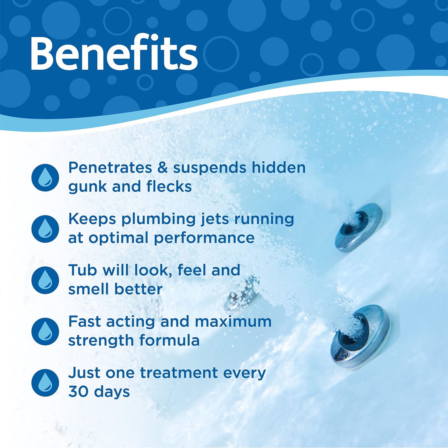 Bio Ouster Jetted Tub Cleaner Kit for Jets and Tubes - Jacuzzi Tub Cleaner, Jet Tub Cleaner for Bathtub - Includes Microfiber Towel (Kit)