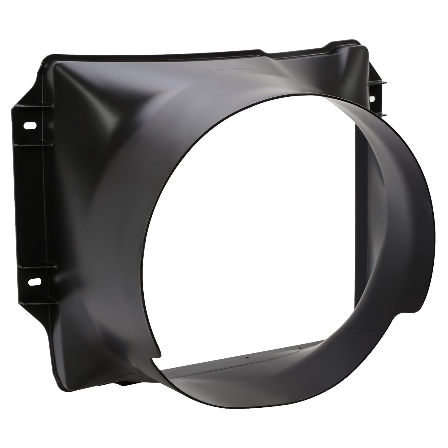KUAFU Radiator Cooling Fan Shroud Compatible with 1987-1995 Jeep Wrangler YJs W/ 2.5 engine PP Plastic Black