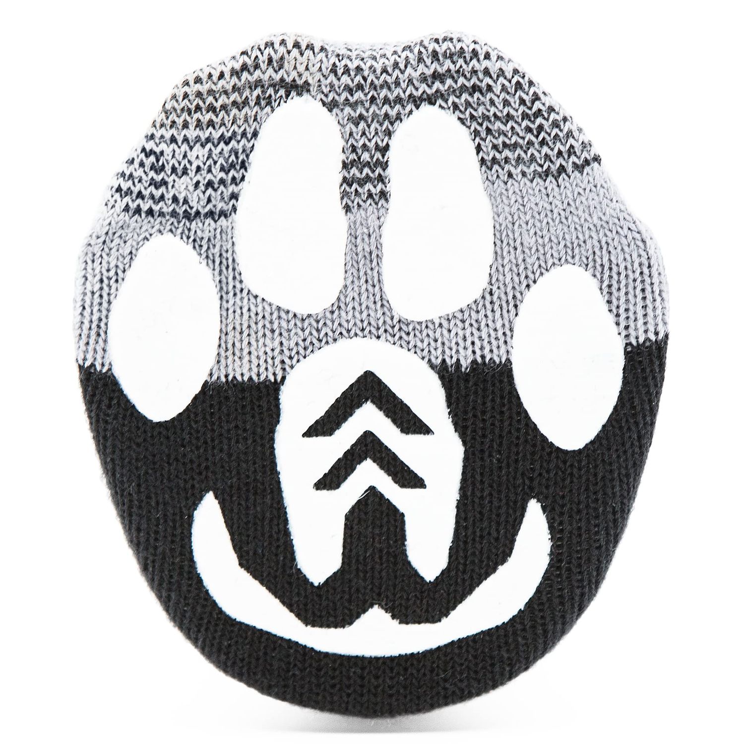 Woodrow Wear, Power Paws Advanced Dog Socks, Black Grey, XS, Fits 12-25 pounds