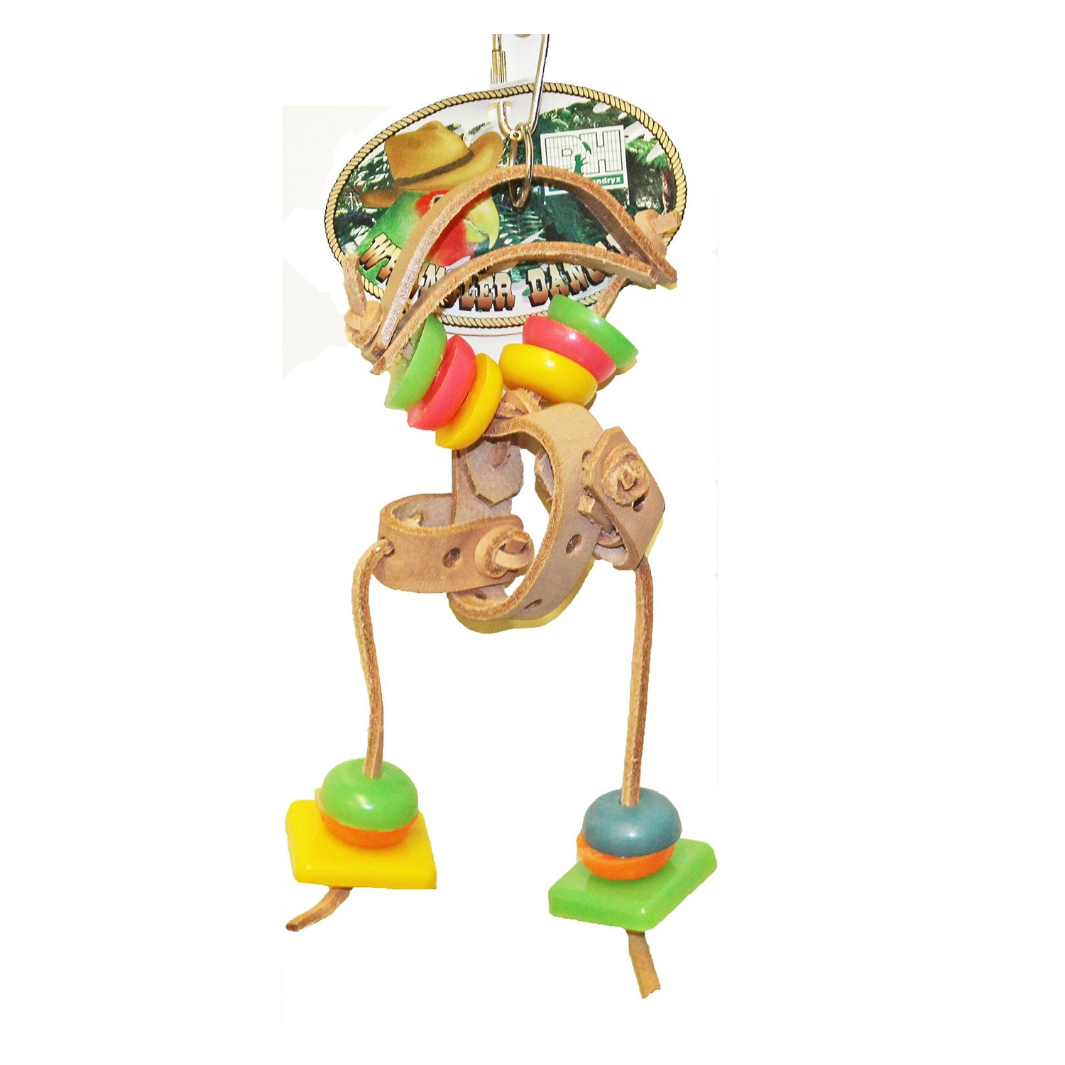 Prevue Wrangler Dangler Peppi Bird Toy