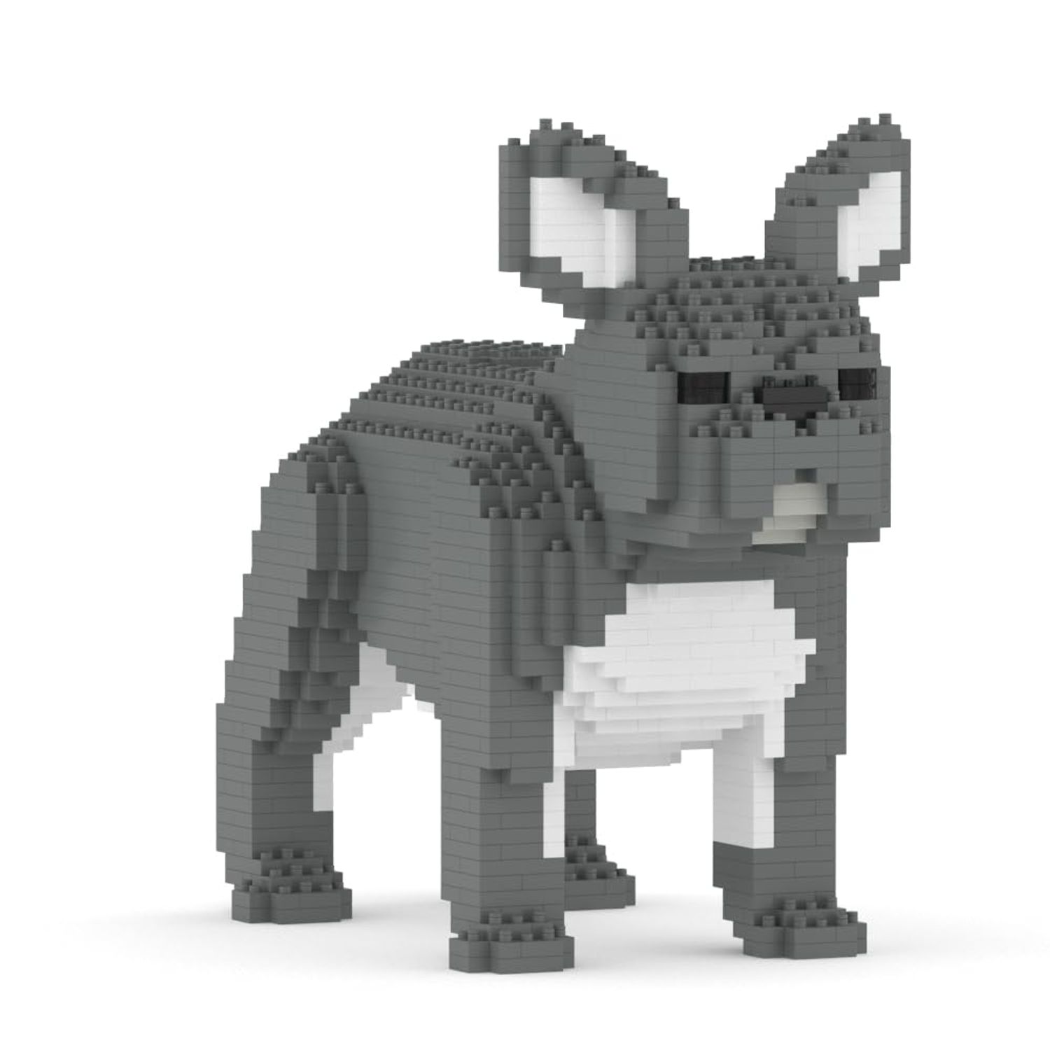 JEKCA French Bulldog 02S-M05 | Dog Plastic Building Blocks | Age 14+