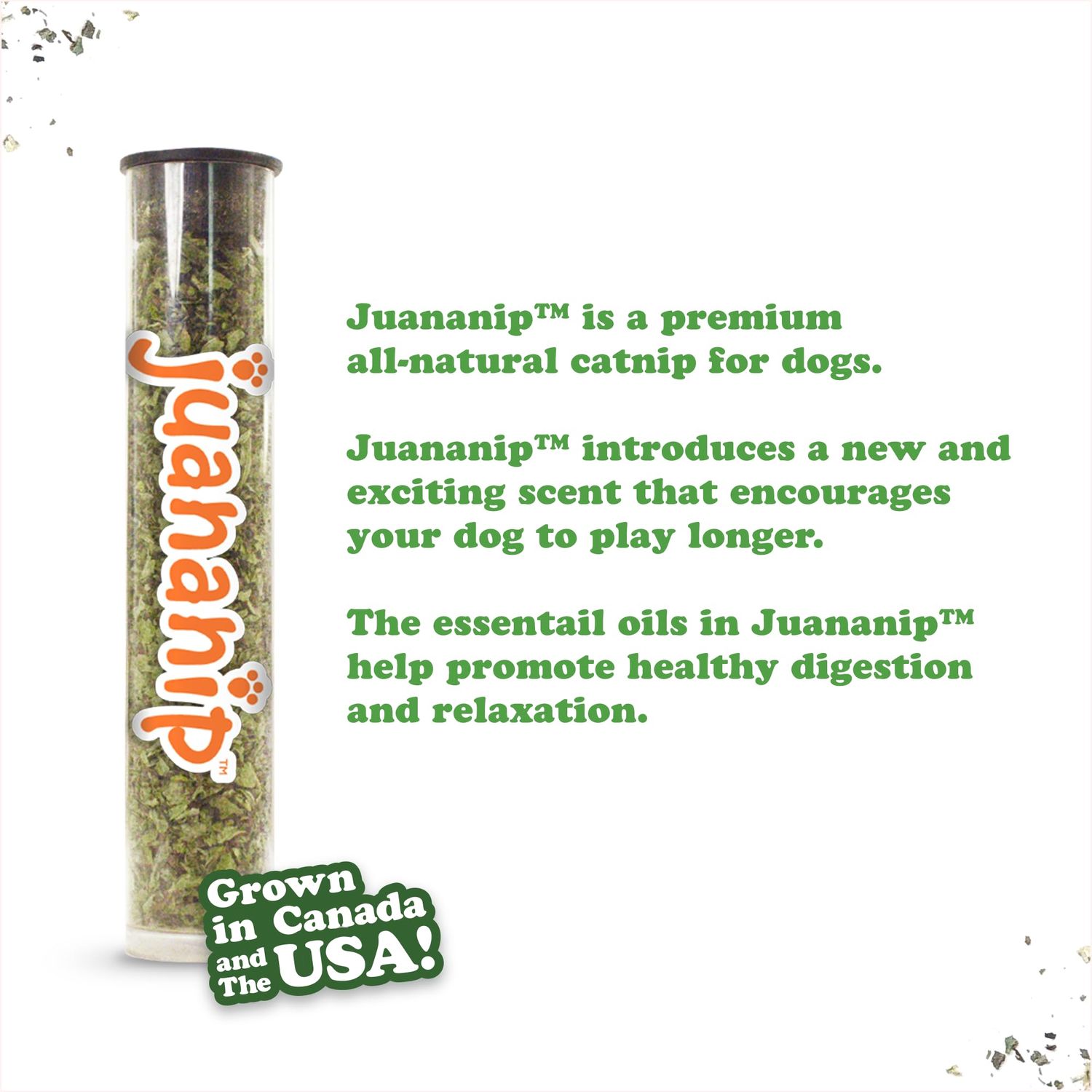 Doggijuana | Tuffer Chewer Mini - Interactive Dog Toy with Juananip Refill | Refillable Durable Dog Toy for Engaging Play and Natural Calming (Watermelon Slice)