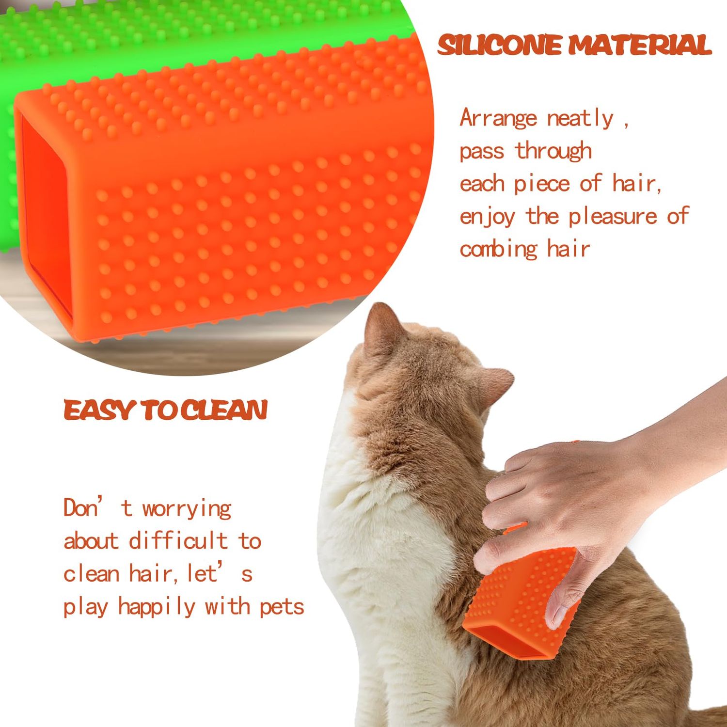 2pcs Pet Dog Cat Hair Remover,Pet Hair Removal Tool,Car Carpet Cleaner for Pet Hair,Dog Hair Remover for car，Interior, Furniture, Sofa