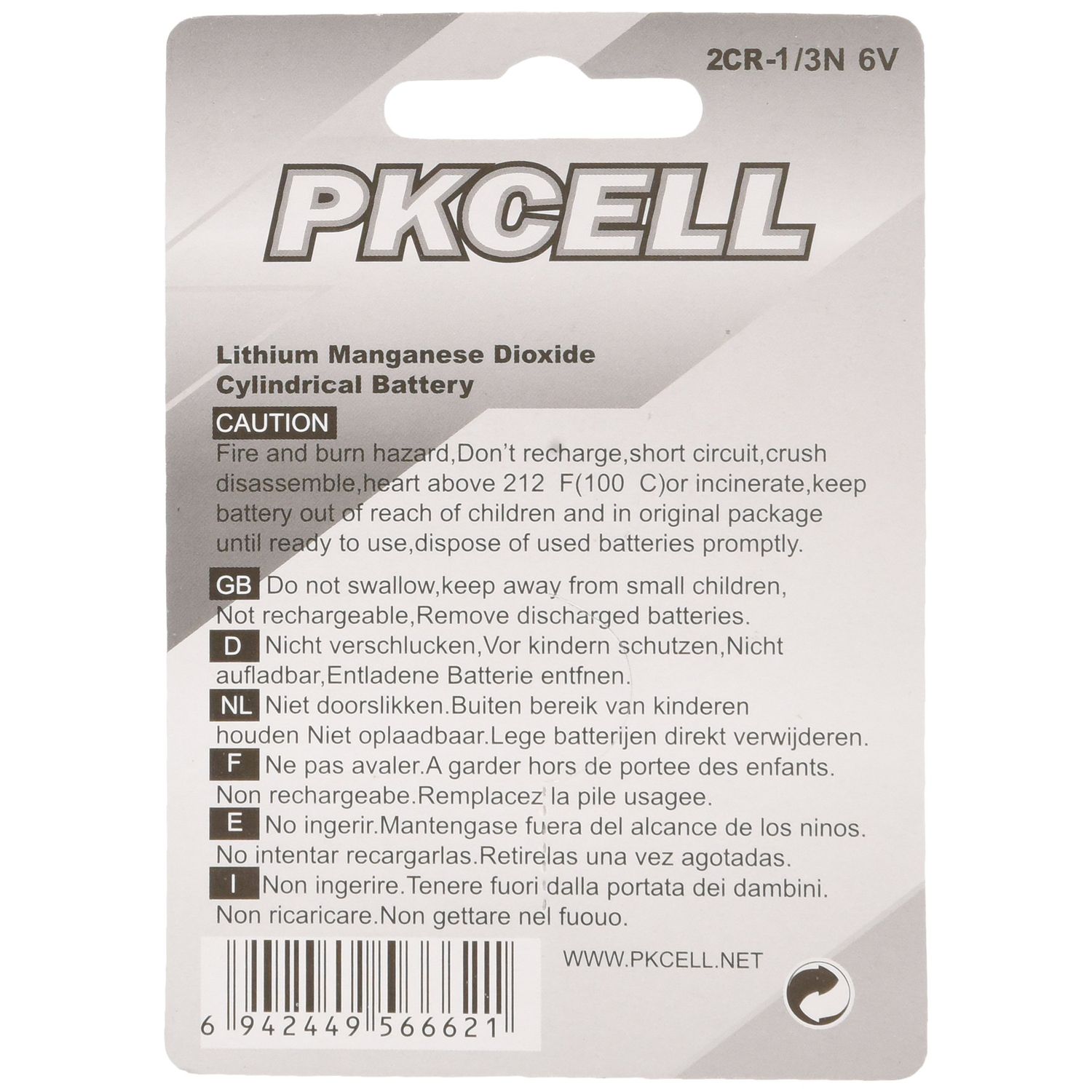 BlueDot Trading Retail Pack 2CR1/3N Lithium Cell Battery 6V for Dog Collars, Cameras, Calculators, Flash Equipment, Game Controllers, and More, 12 Packs