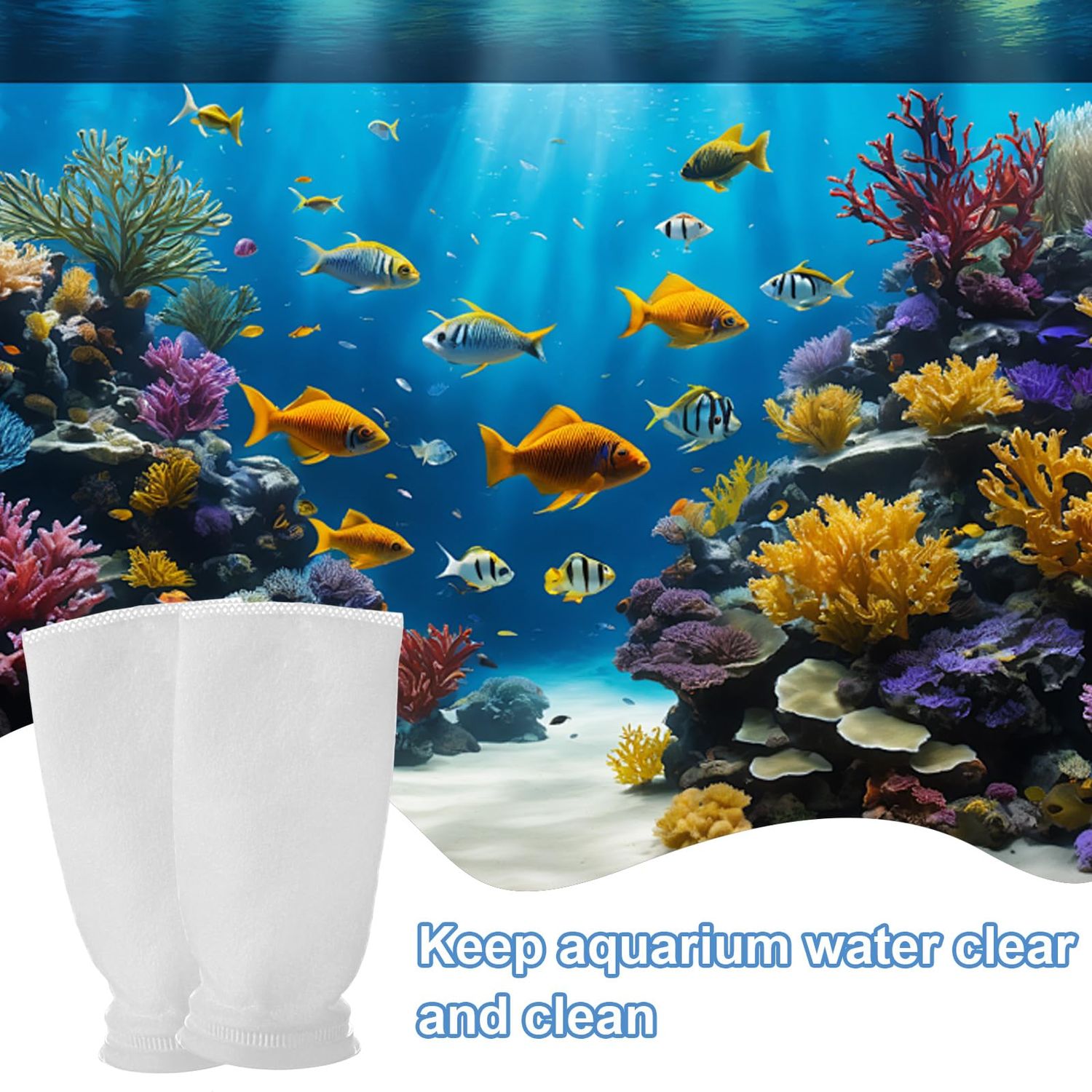 ZUQIAN 8 Pack 7" x 15.7" Filter Socks 7 Inch Ring by 15.7 Inch Long 200 Micron Filter Bag, Felt Filter Sock for Aquarium, Industry, Chemical, Water Liquid Filter Bags