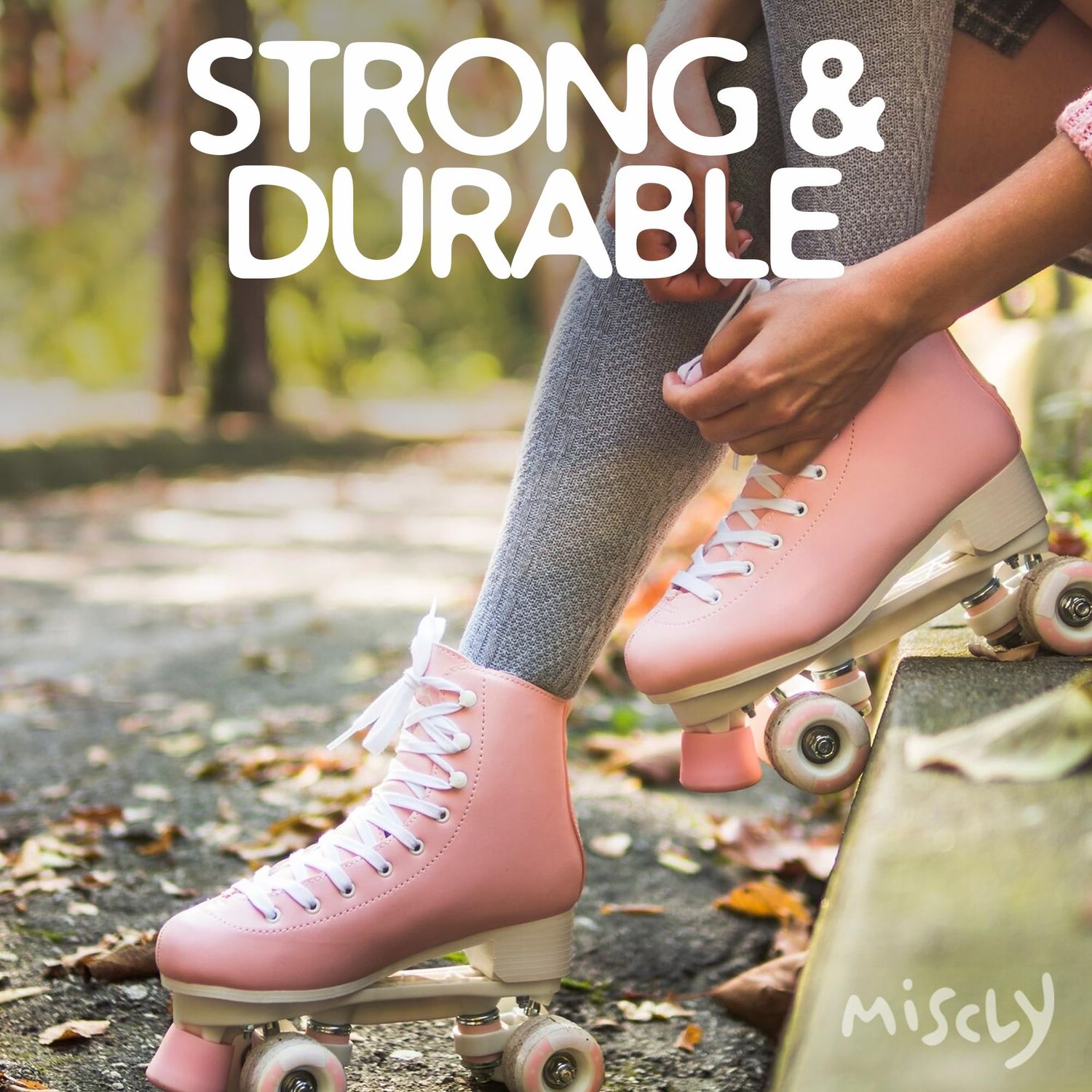 Miscly Flat Shoe Laces for Sneakers, Multiple Lengths and Colors Available (Grey, 45″ (114 CM))