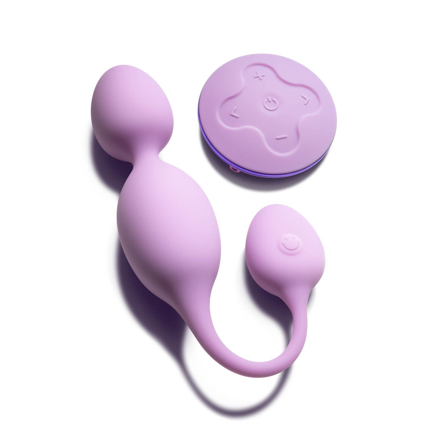Blush Raine Silicone Smooth Wireless Remote Control Vibrating Kegel Ball Trainer