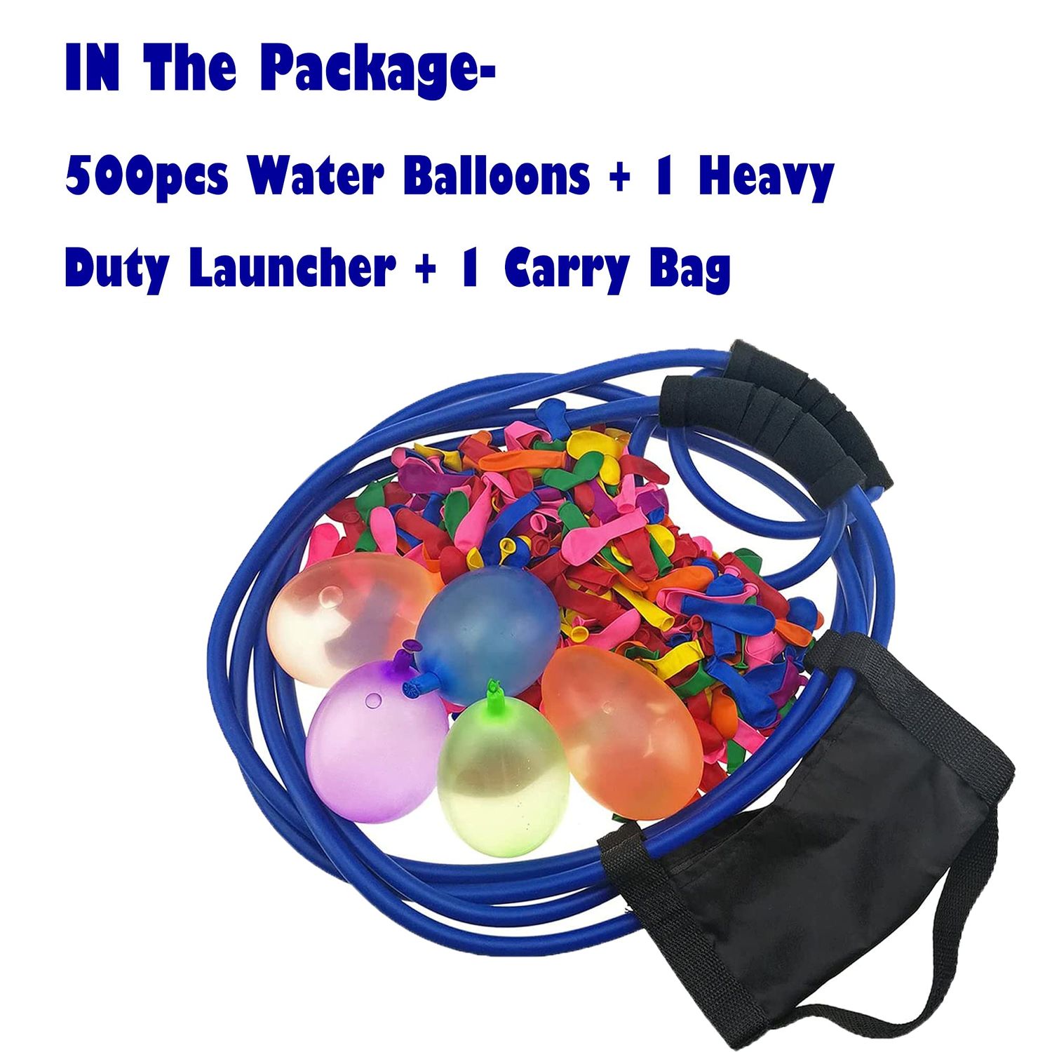 Water Balloon Slingshot Launcher 500 Yard For Adults, 3 Person Giant Backyard Slingshot, Heavey Duty T Shirt Launcher, Big slingshot Catapult Toys