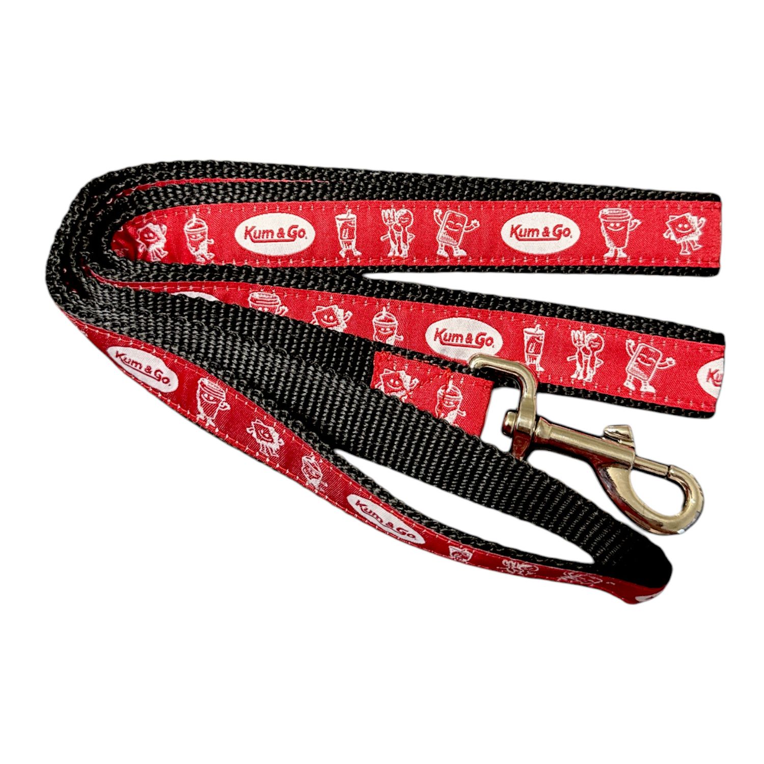 Kum & Go | Pet Dog Leash | Red | 5 feet | Kum and Go
